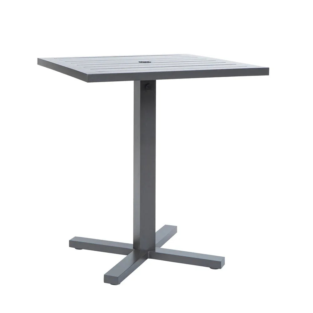 Palermo 36" Square Bar Table with Umbrella Hole