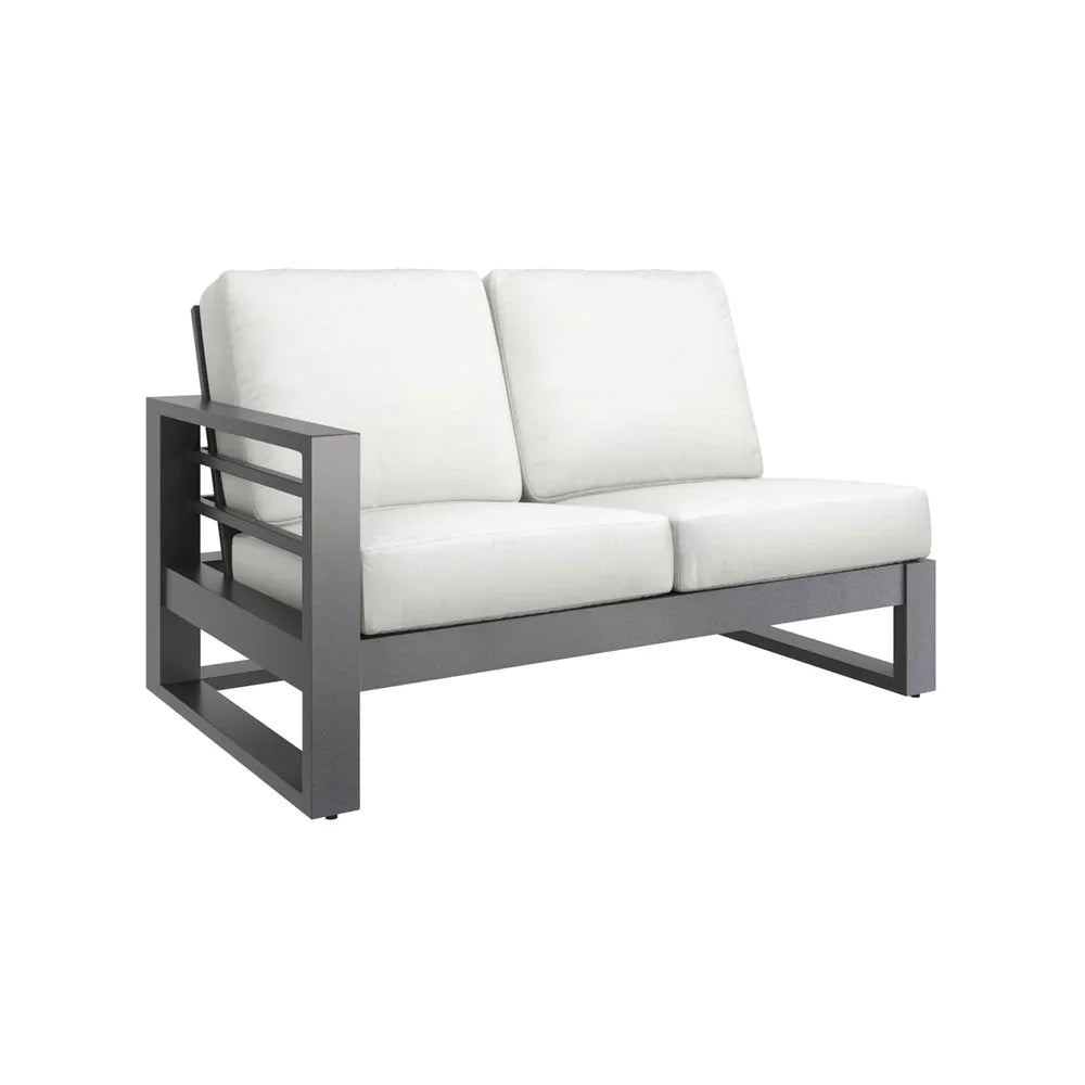 Palermo High Back Right Arm Loveseat Section