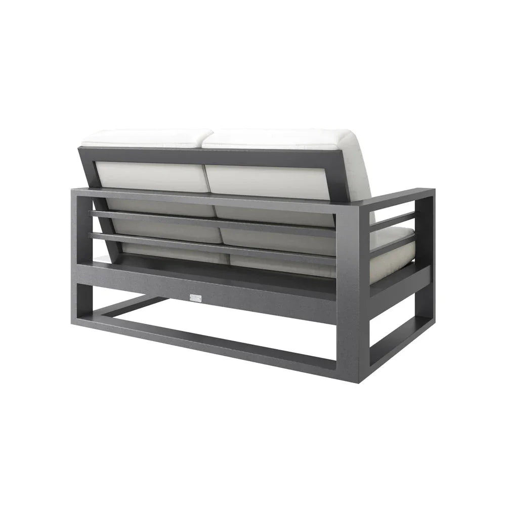 Palermo High Back Right Arm Loveseat Section 1