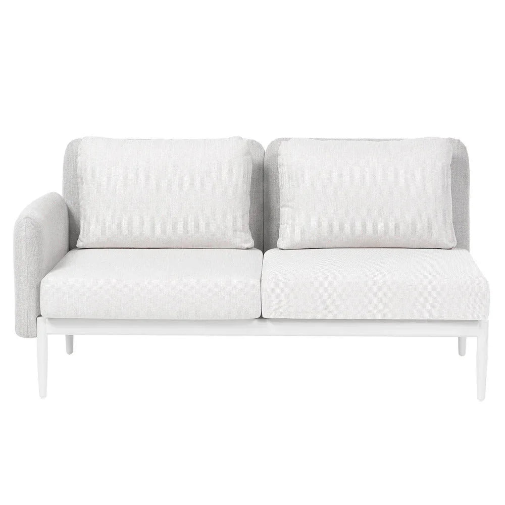 Palo Aluminujm Single Arm Loveseat Section 1