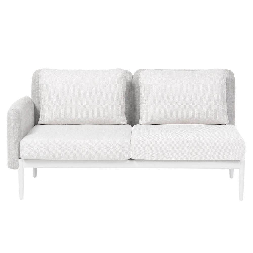 Palo Aluminujm Single Arm Loveseat Section 1