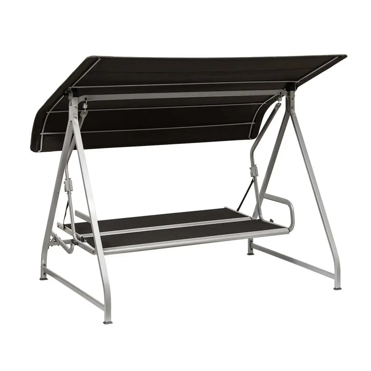 Paradiso 3-Seater Reclining Swing/Daybed - Silver/Anthracite