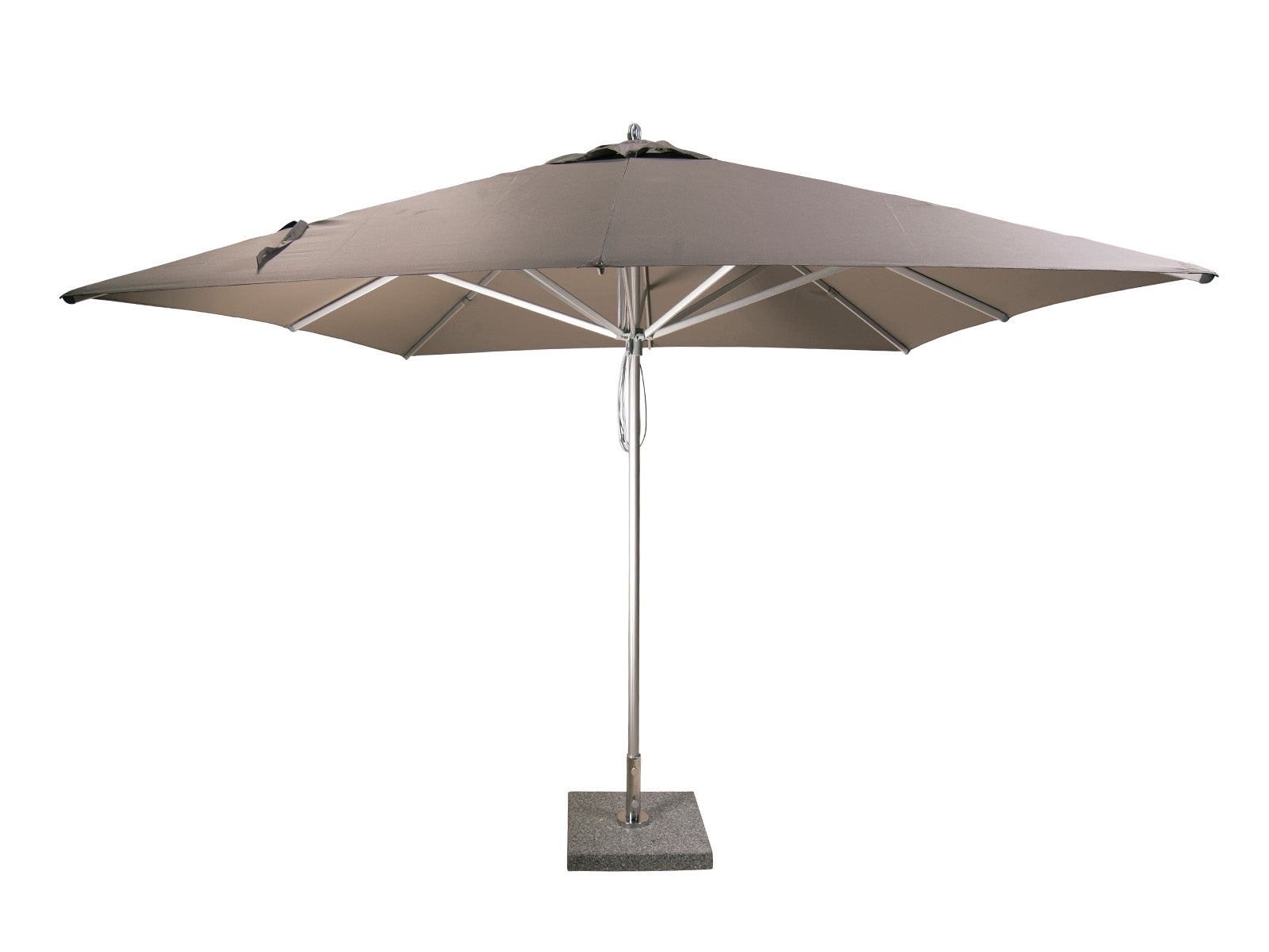 Hurricane 8.5' x 11.5' Rectangular Aluminum Market Umbrella