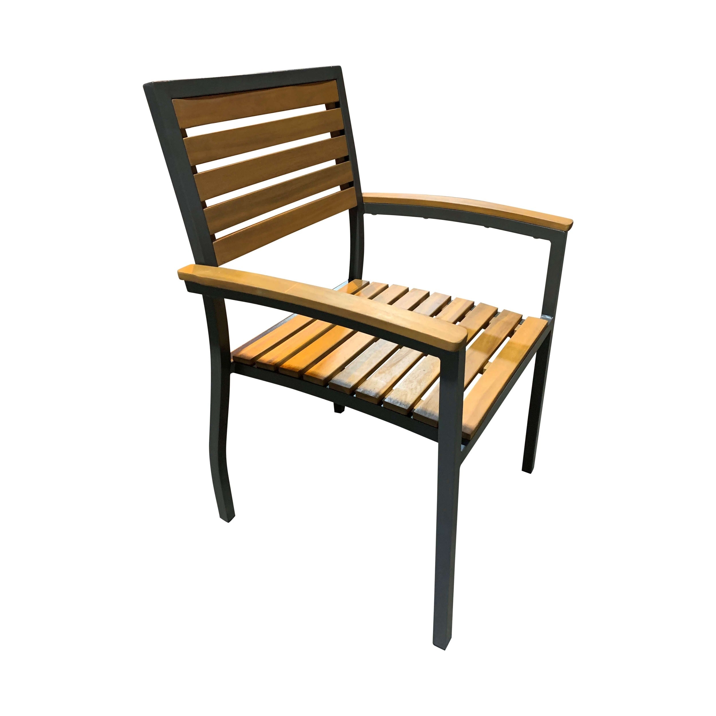 Panama Jack Boca Grande Stackable Dining Arm Chair (Set of 2)