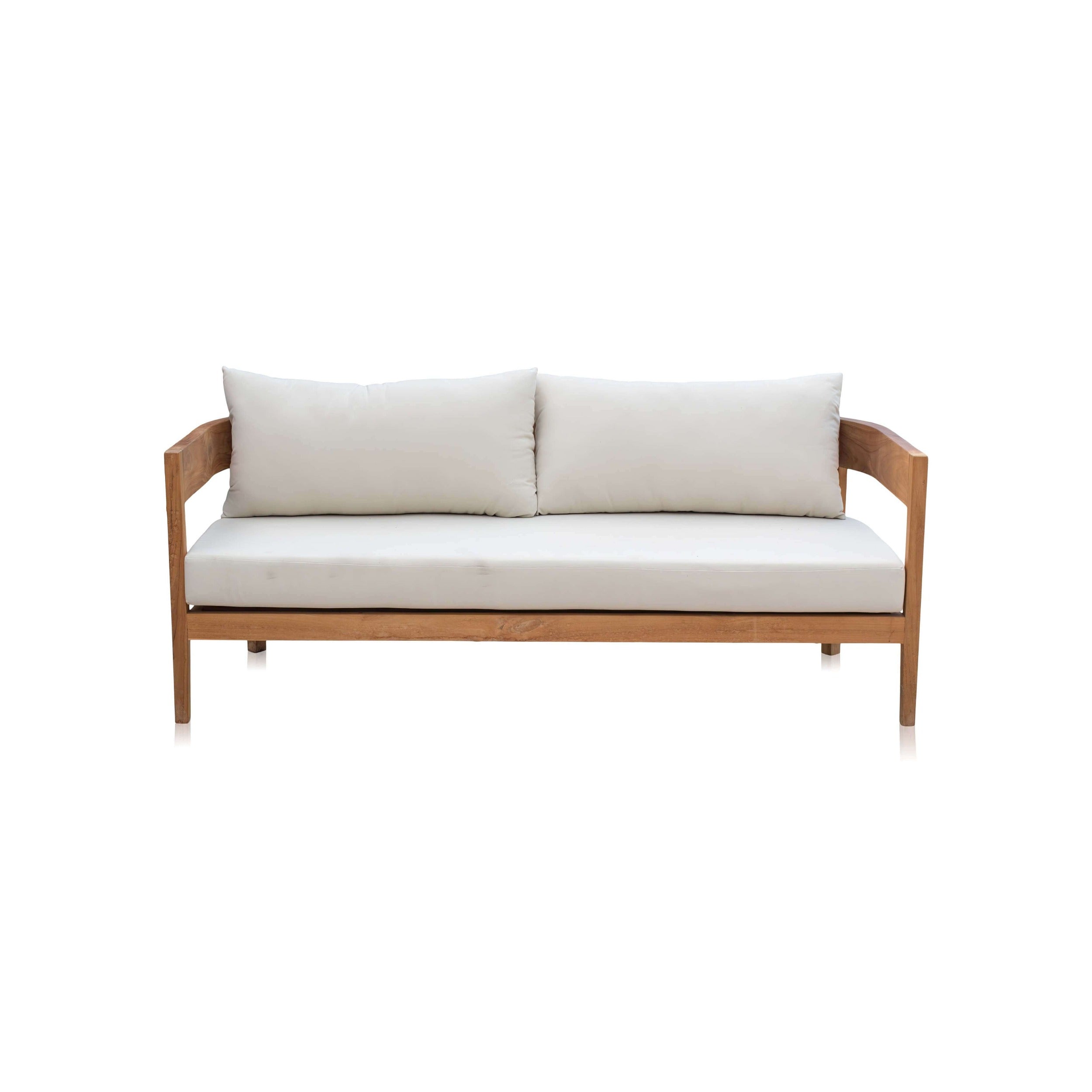 Panama Jack Bali Teak Cushioned Sofa