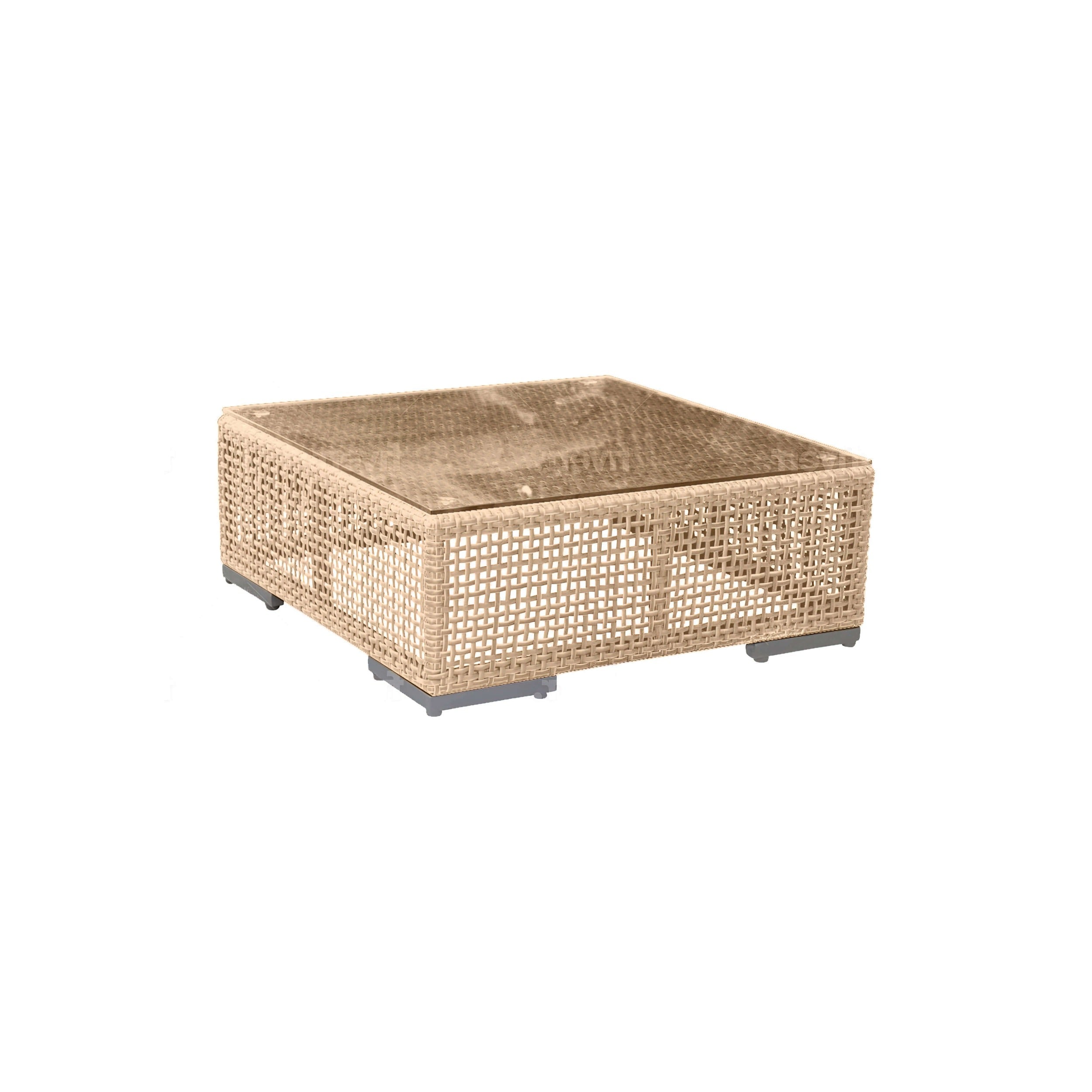 Panama Jack Austin 30 inch Square Coffee Table