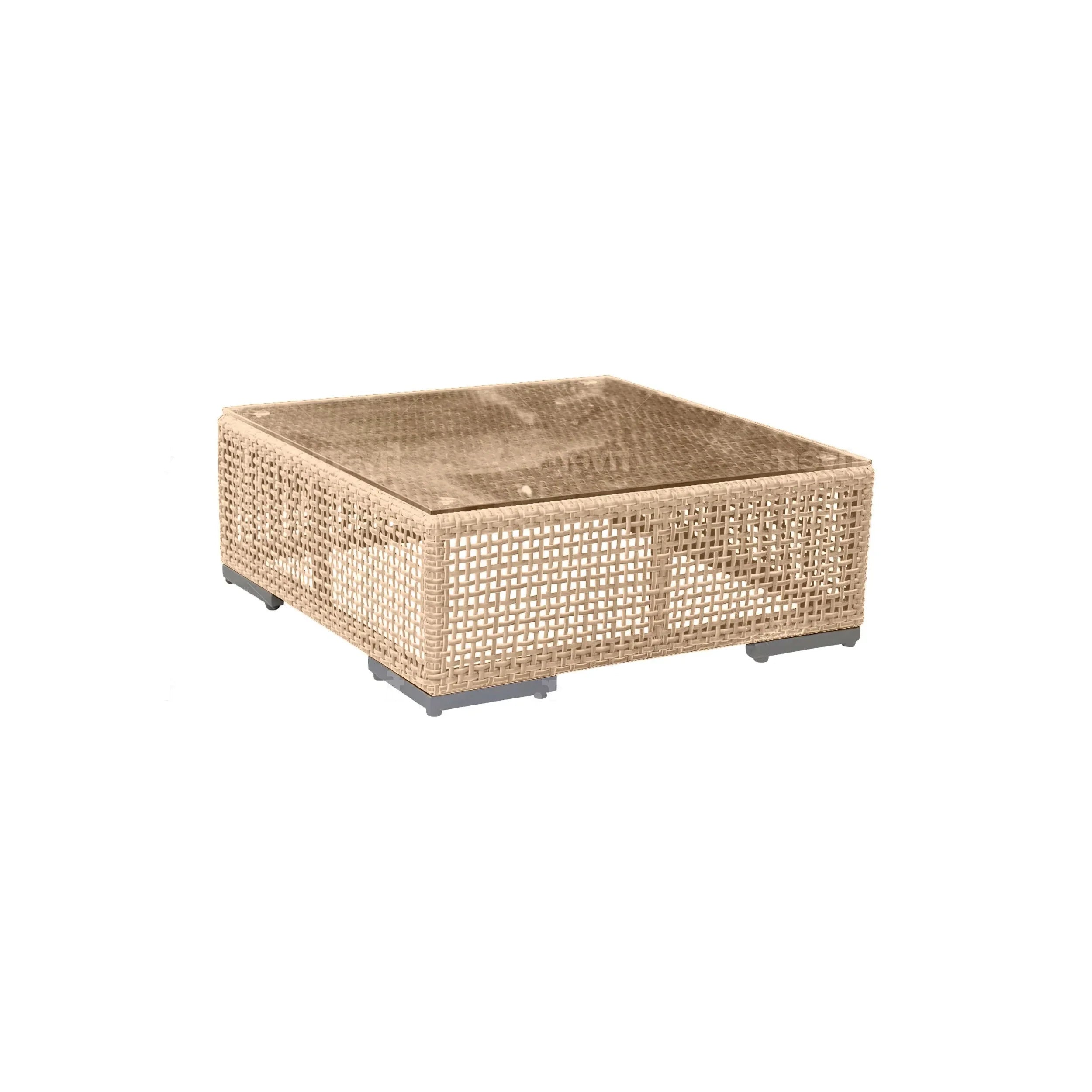 Panama Jack Austin 30 inch Square Coffee Table
