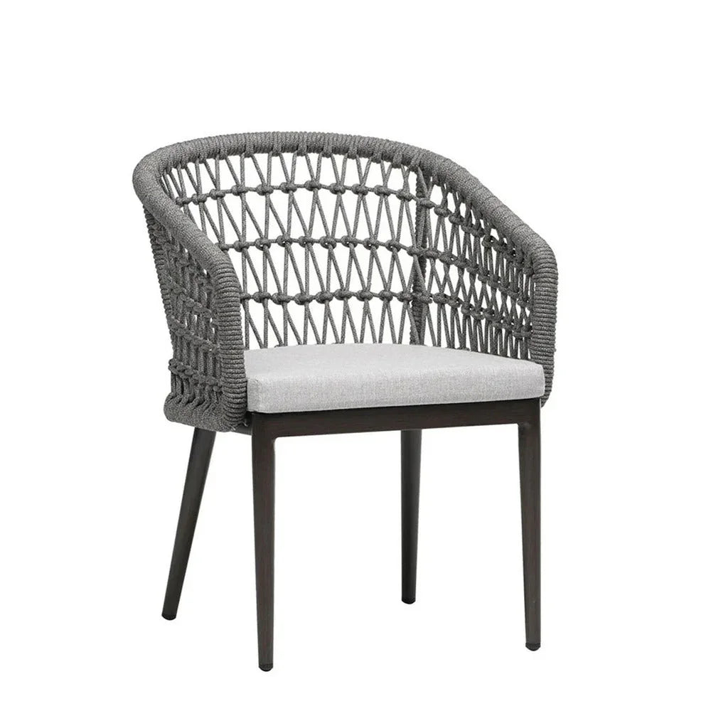 Poinciana Cushioned Dining Arm Chair