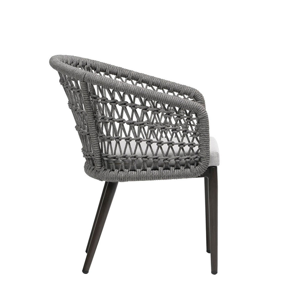 Poinciana Cushioned Dining Arm Chair 1