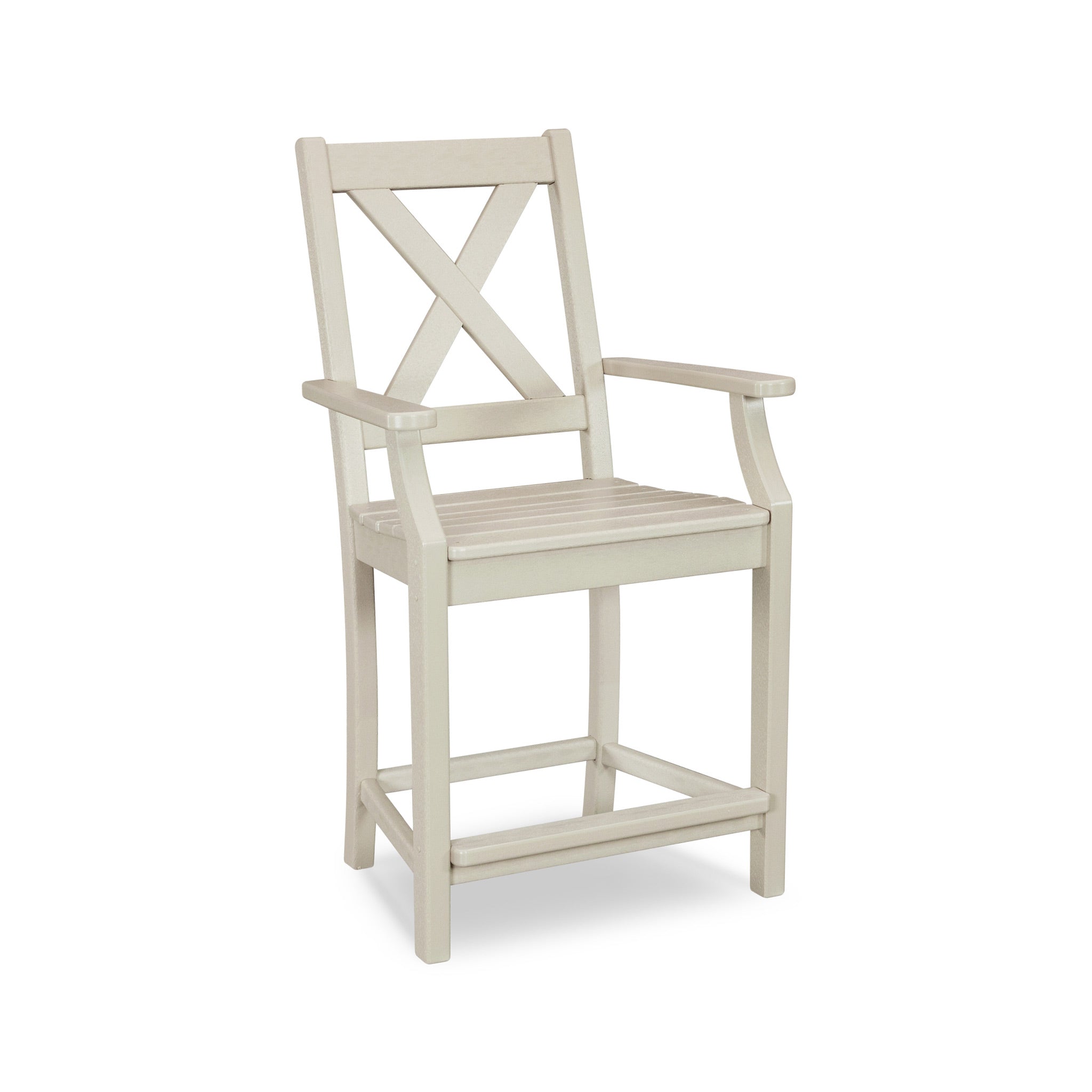 POLYWOOD Braxton Counter Arm Chair 7