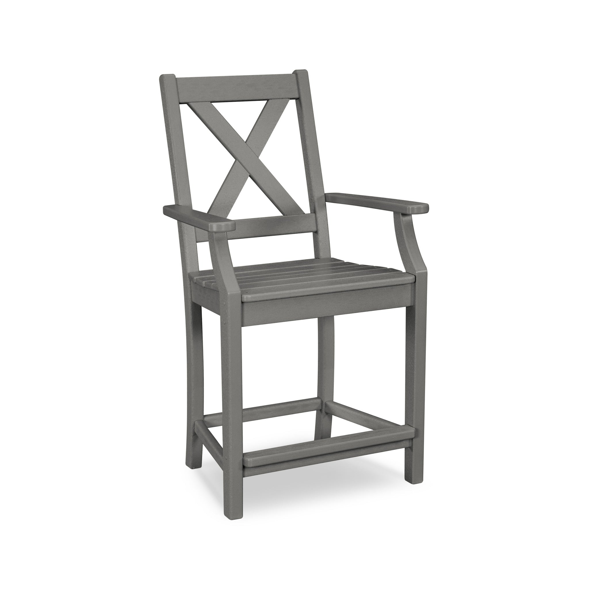 POLYWOOD Braxton Counter Arm Chair 2