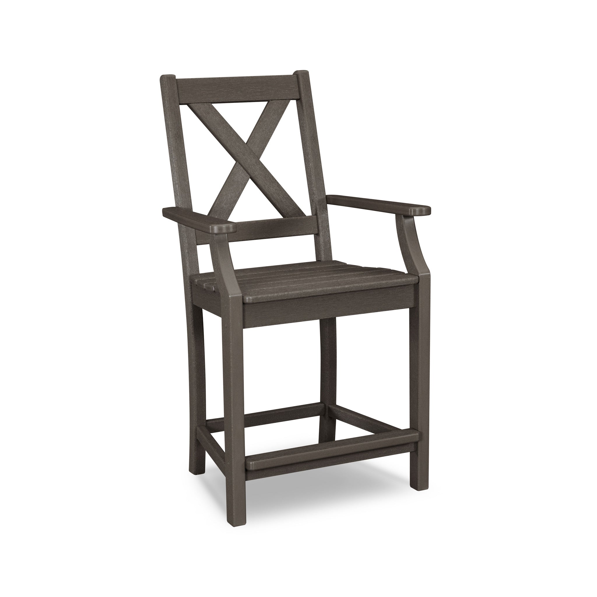 POLYWOOD Braxton Counter Arm Chair 8