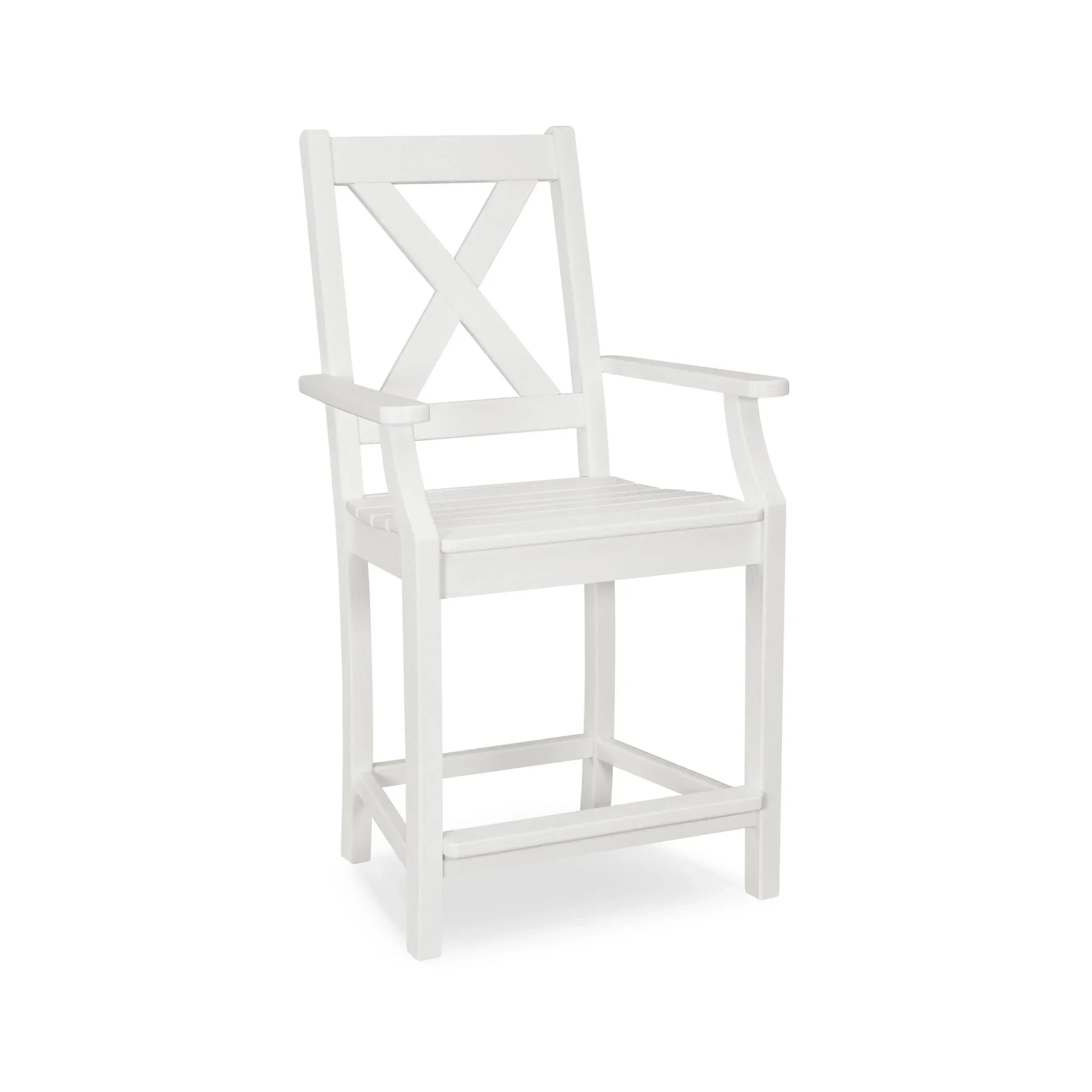 POLYWOOD Braxton Counter Arm Chair 6