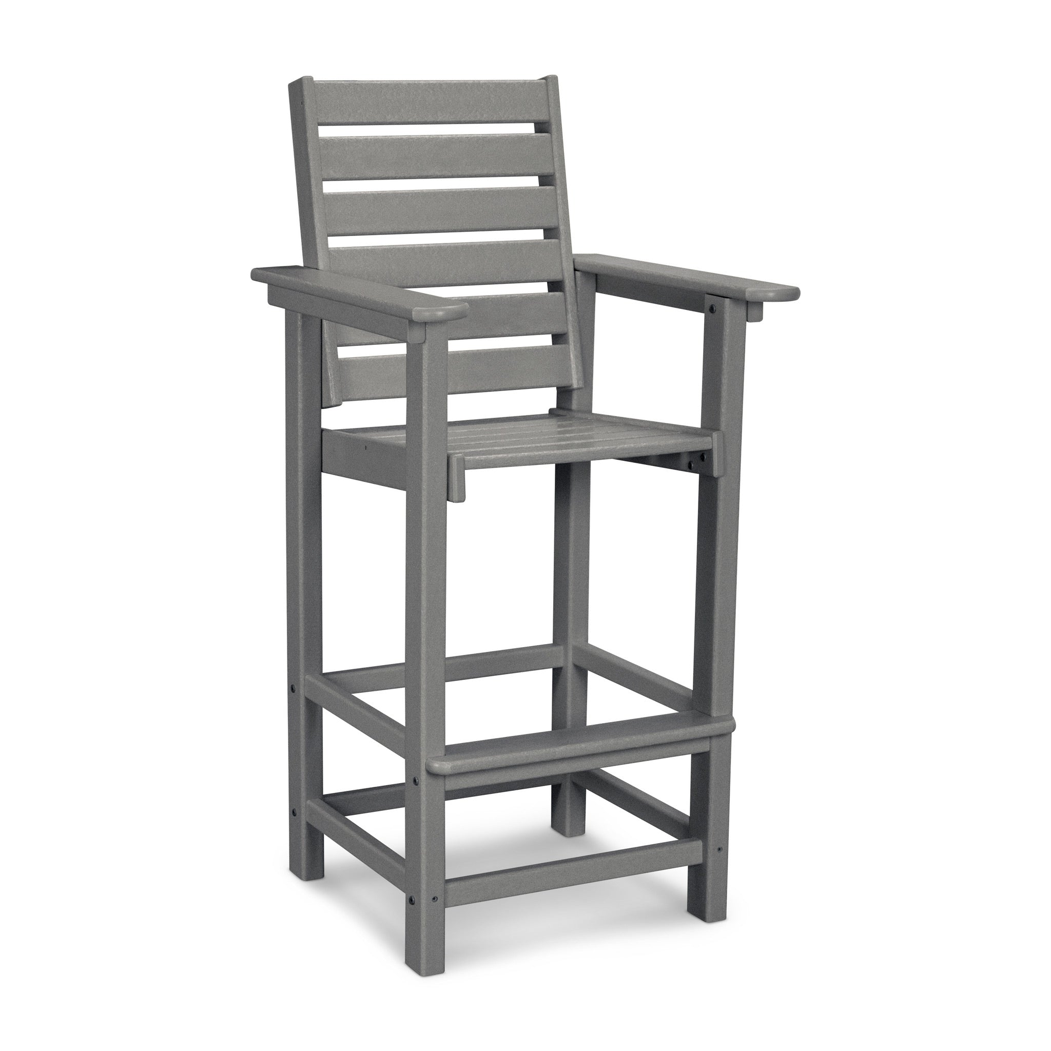 POLYWOOD Captain Bar Chair 2