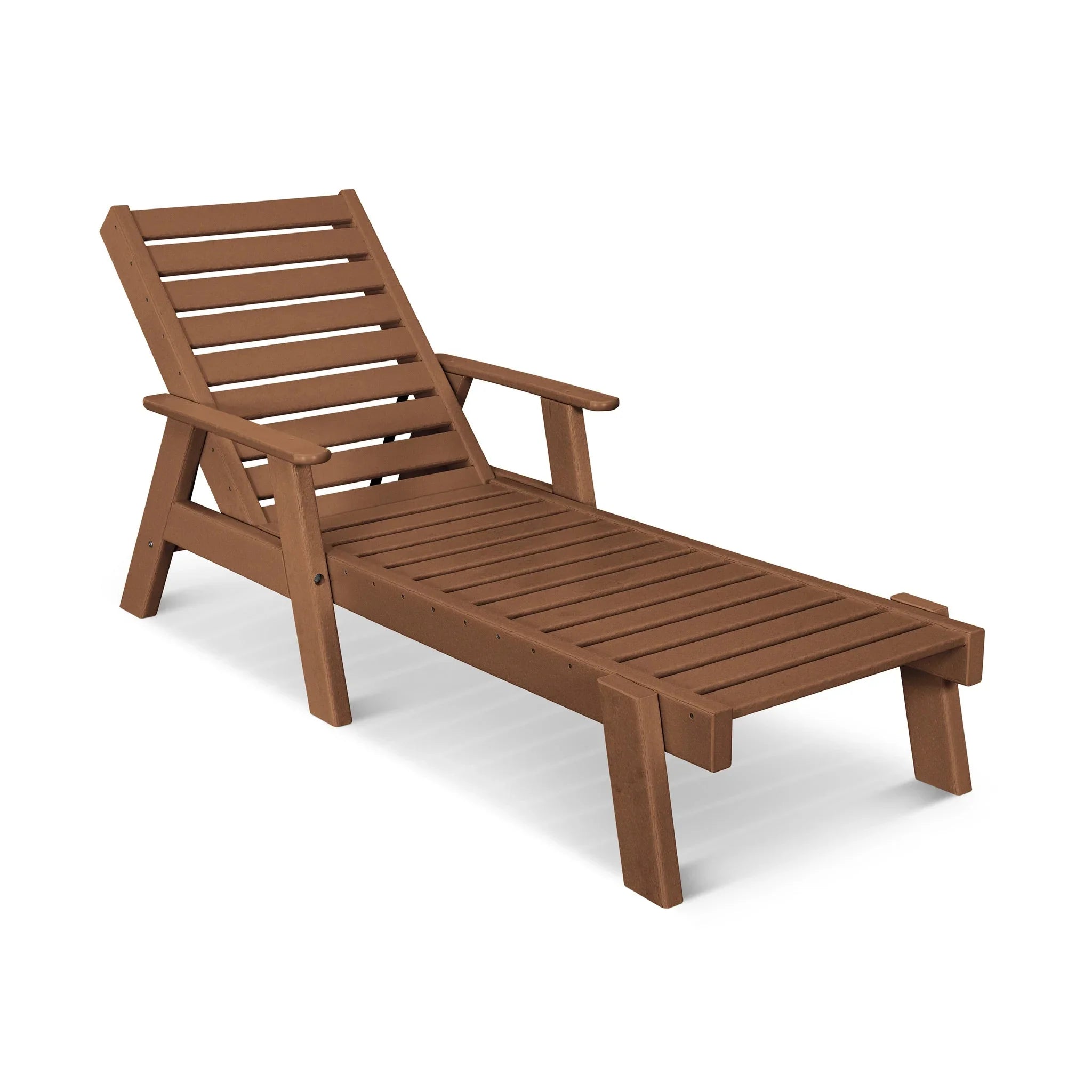 POLYWOOD Captain Chaise with Arms 5