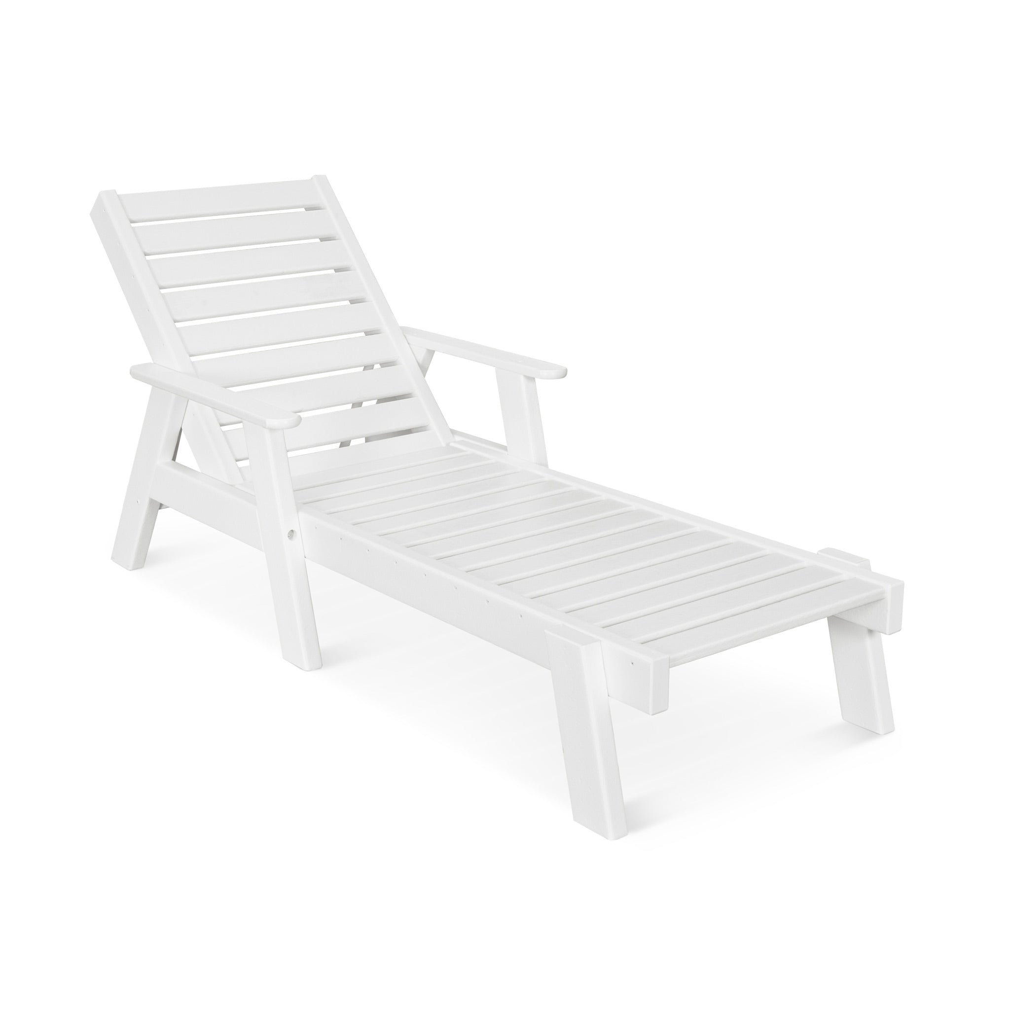 POLYWOOD Captain Chaise with Arms 6