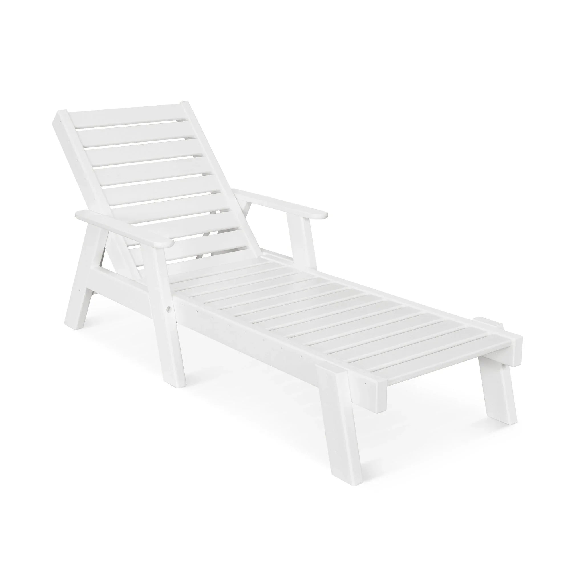 POLYWOOD Captain Chaise with Arms 6