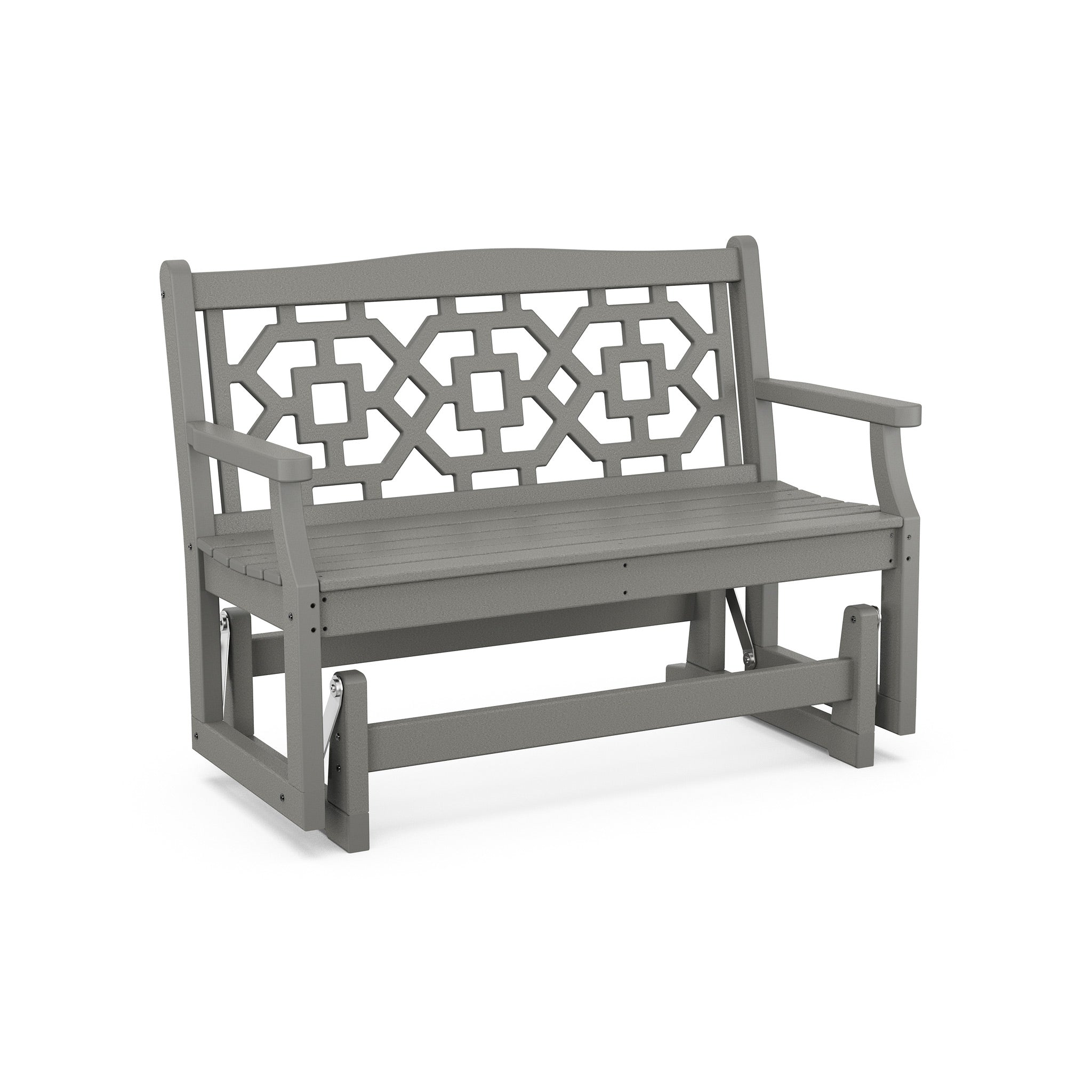 POLYWOOD Chinoiserie 48" Glider 2