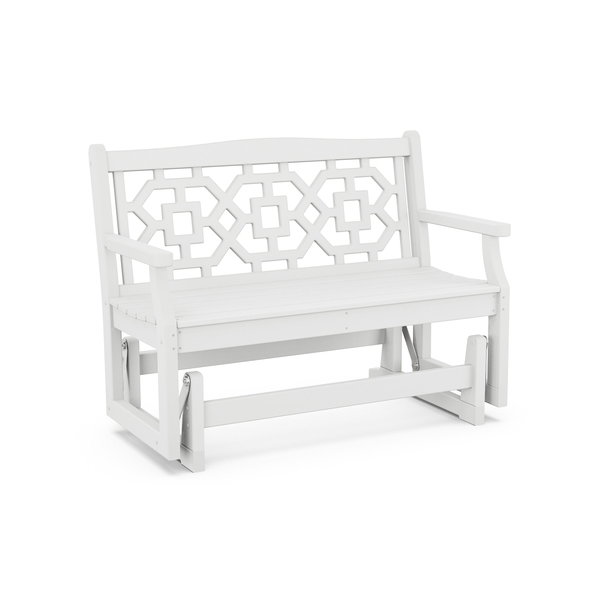 POLYWOOD Chinoiserie 48" Glider 6