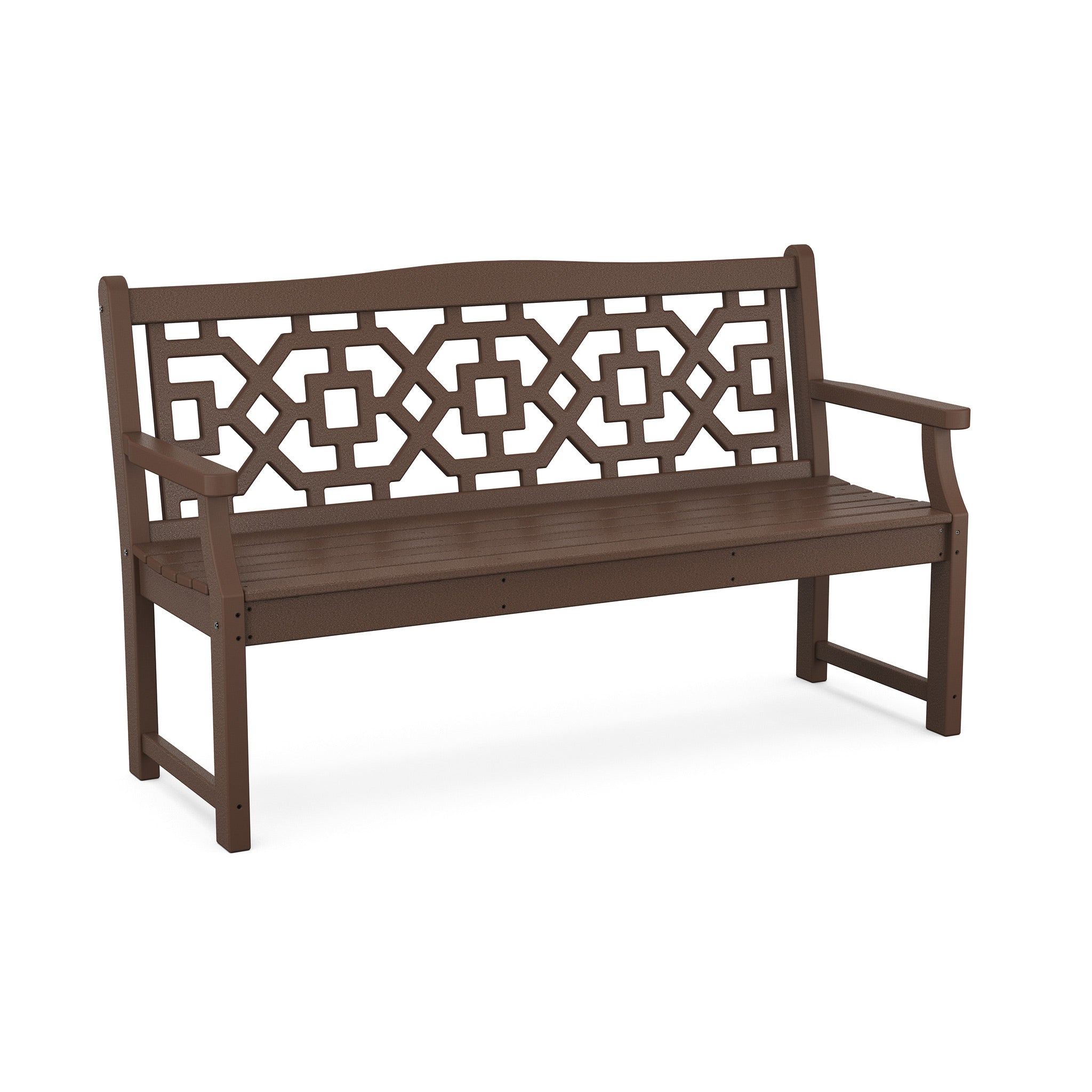 POLYWOOD Chinoiserie 60" Garden Bench 4