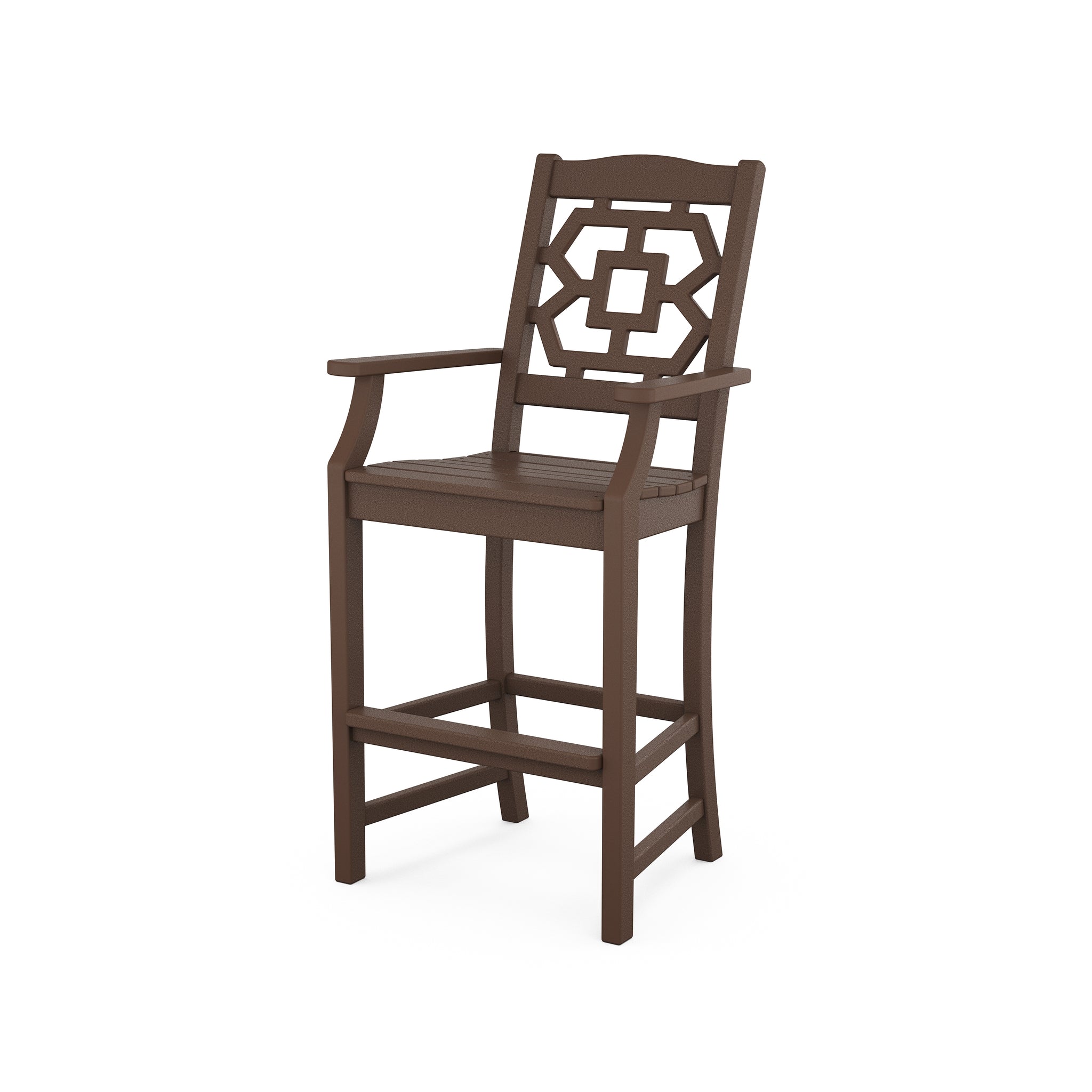 POLYWOOD Chinoiserie Bar Arm Chair 4