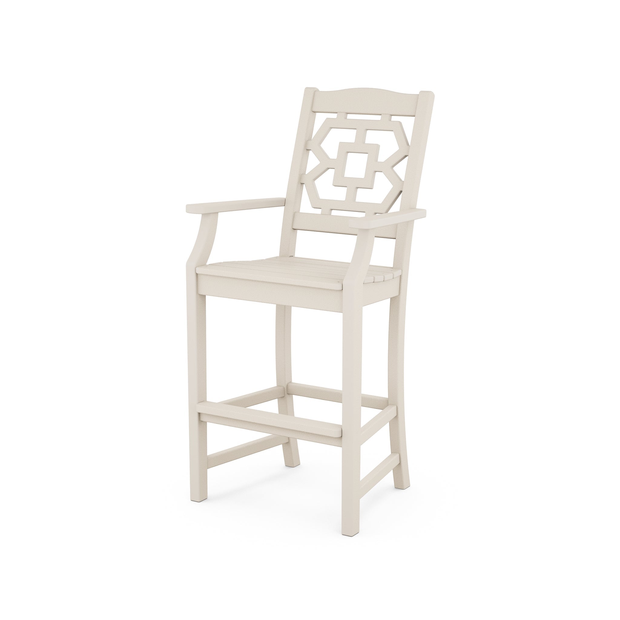 POLYWOOD Chinoiserie Bar Arm Chair 7