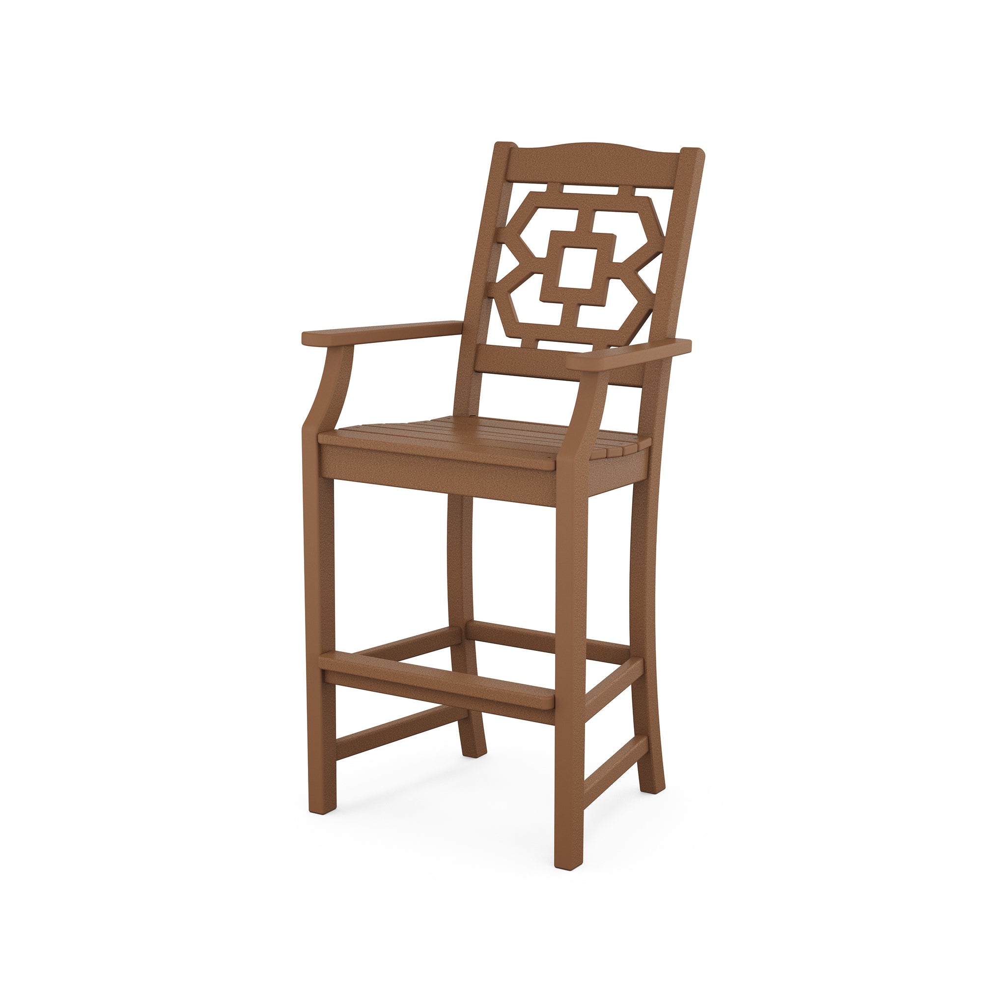 POLYWOOD Chinoiserie Bar Arm Chair 5