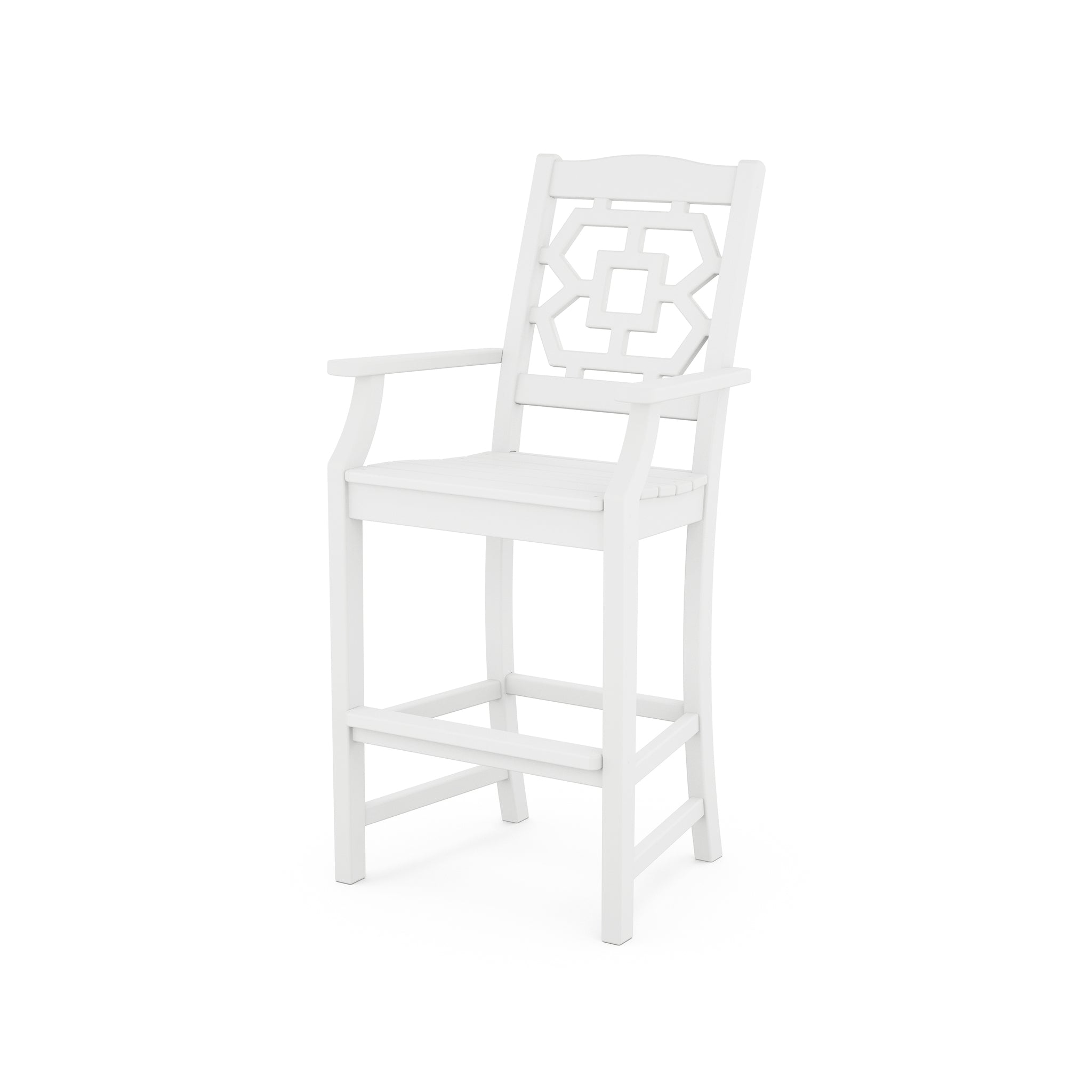 POLYWOOD Chinoiserie Bar Arm Chair 6