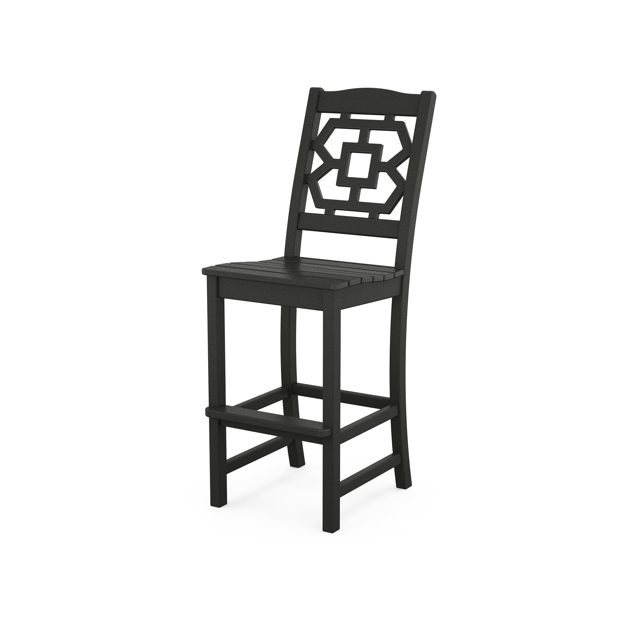 POLYWOOD Chinoiserie Bar Side Chair 1