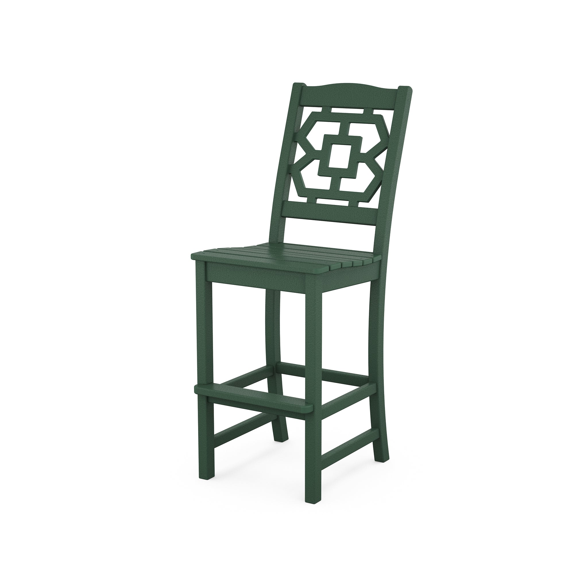 POLYWOOD Chinoiserie Bar Side Chair 3