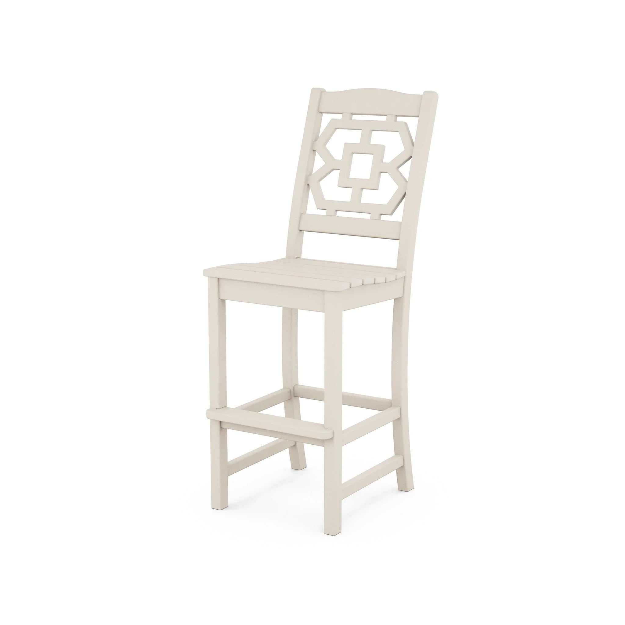 POLYWOOD Chinoiserie Bar Side Chair 7
