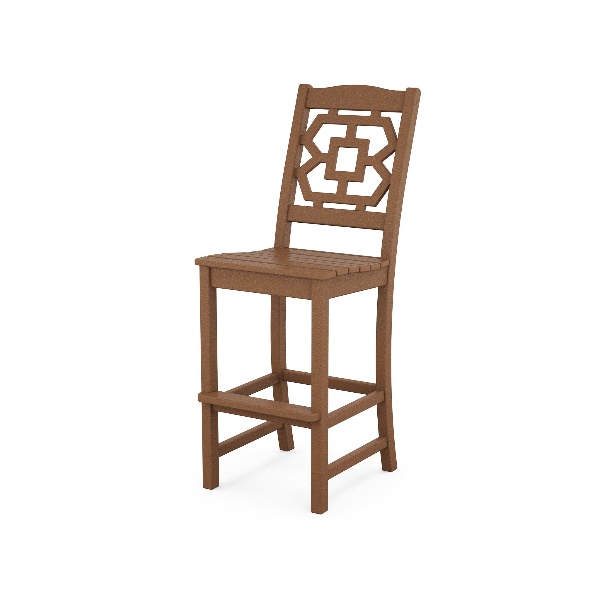 POLYWOOD Chinoiserie Bar Side Chair 5