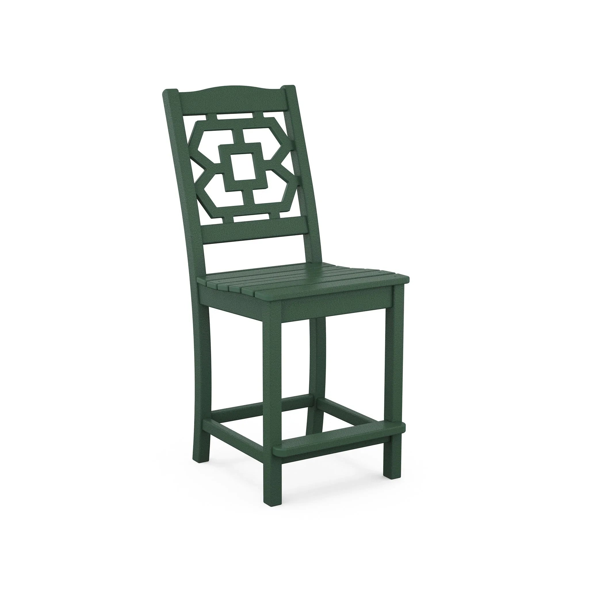 POLYWOOD Chinoiserie Counter Side Chair 3