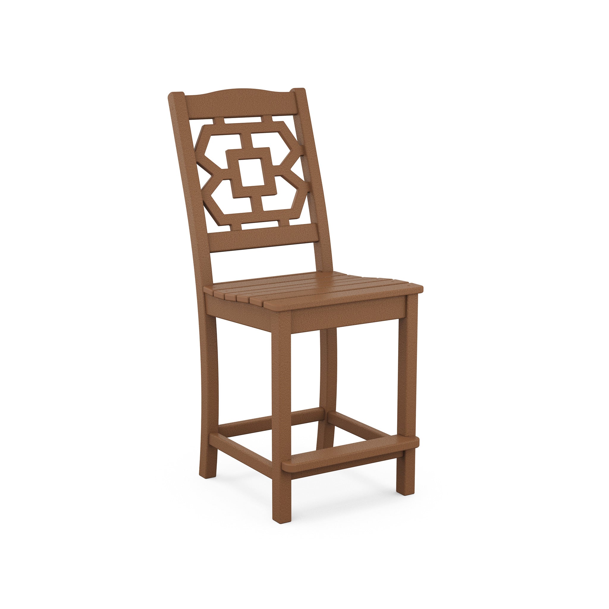 POLYWOOD Chinoiserie Counter Side Chair 5