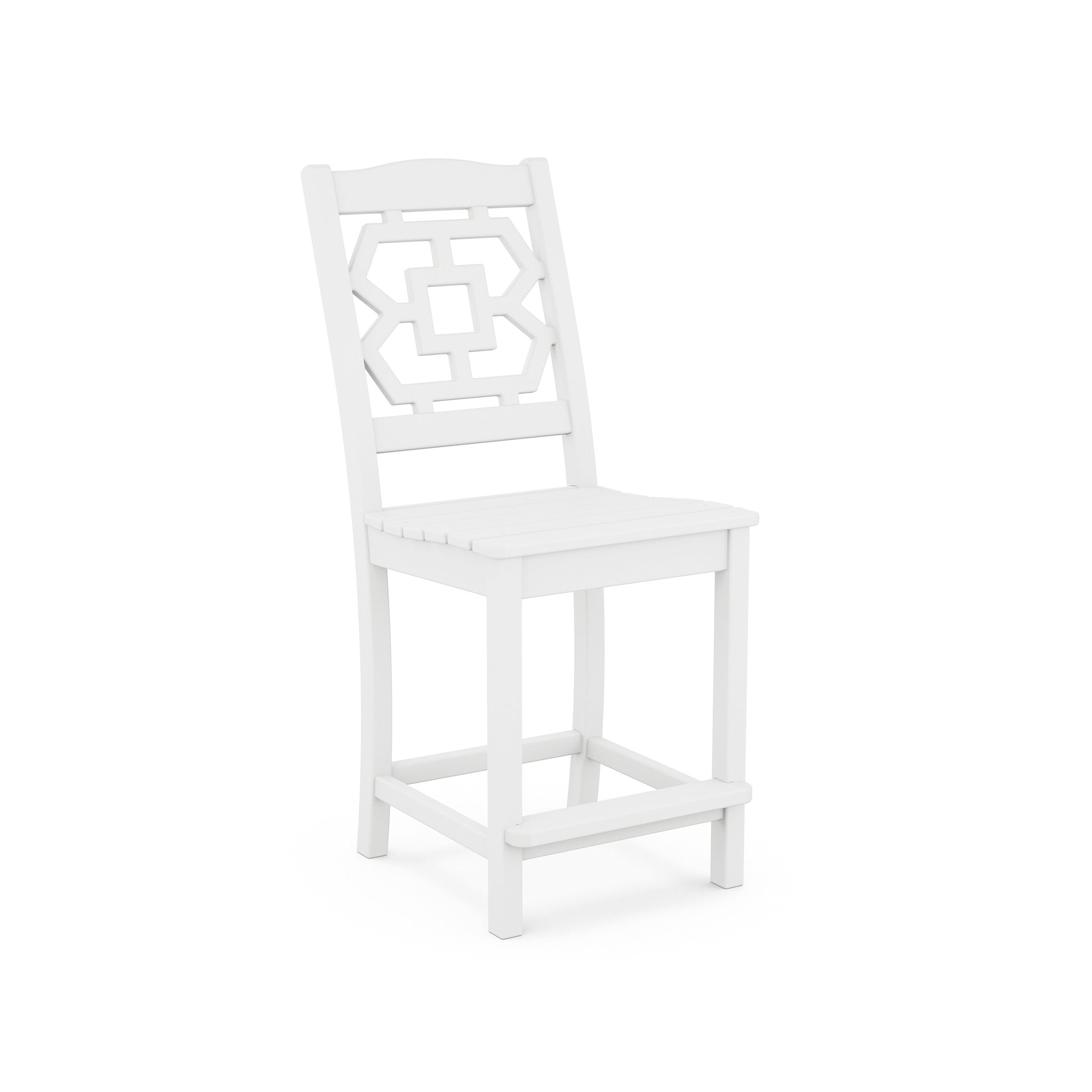 POLYWOOD Chinoiserie Counter Side Chair 6