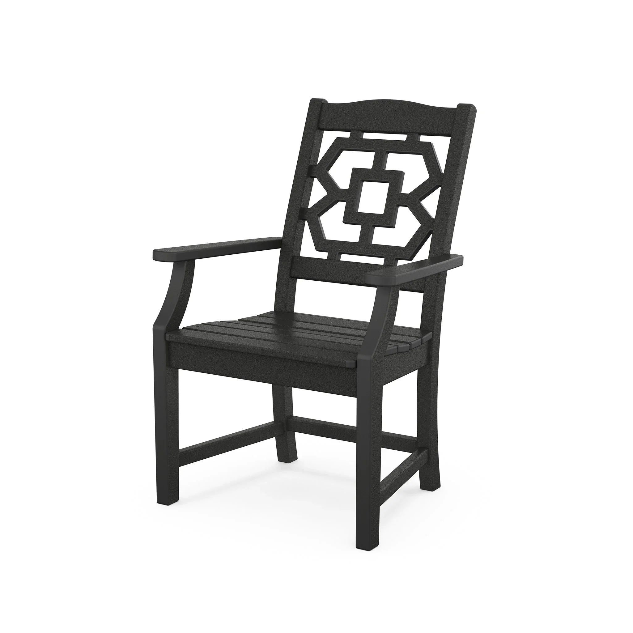 POLYWOOD Chinoiserie Dining Arm Chair 1