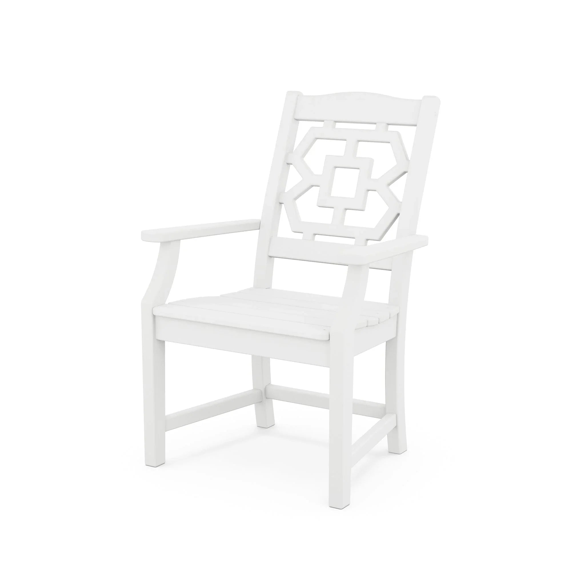POLYWOOD Chinoiserie Dining Arm Chair 6