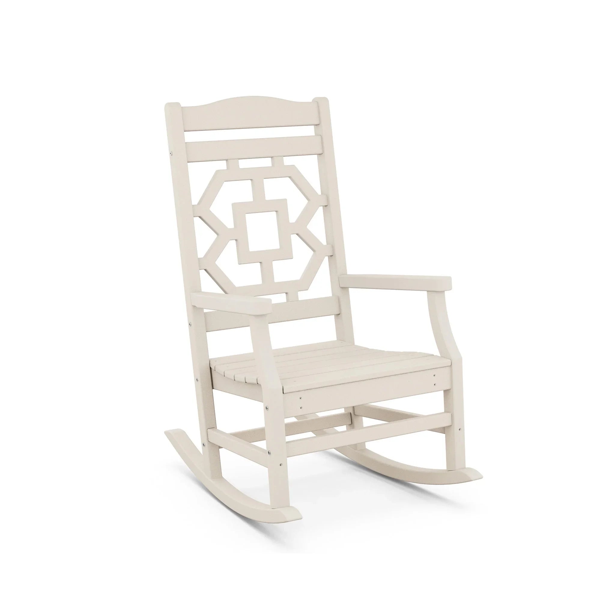 POLYWOOD Chinoiserie Rocking Chair 7
