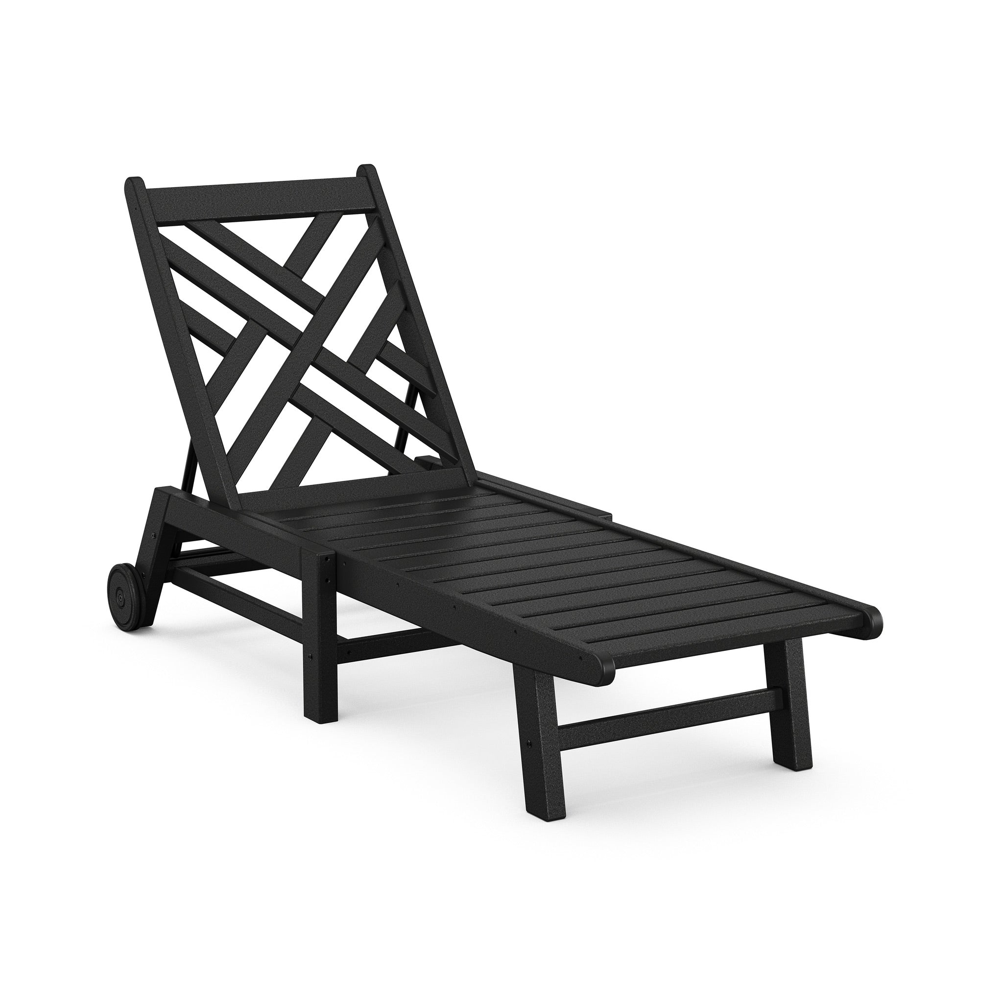 POLYWOOD Chippendale Armless Chaise Lounge 1