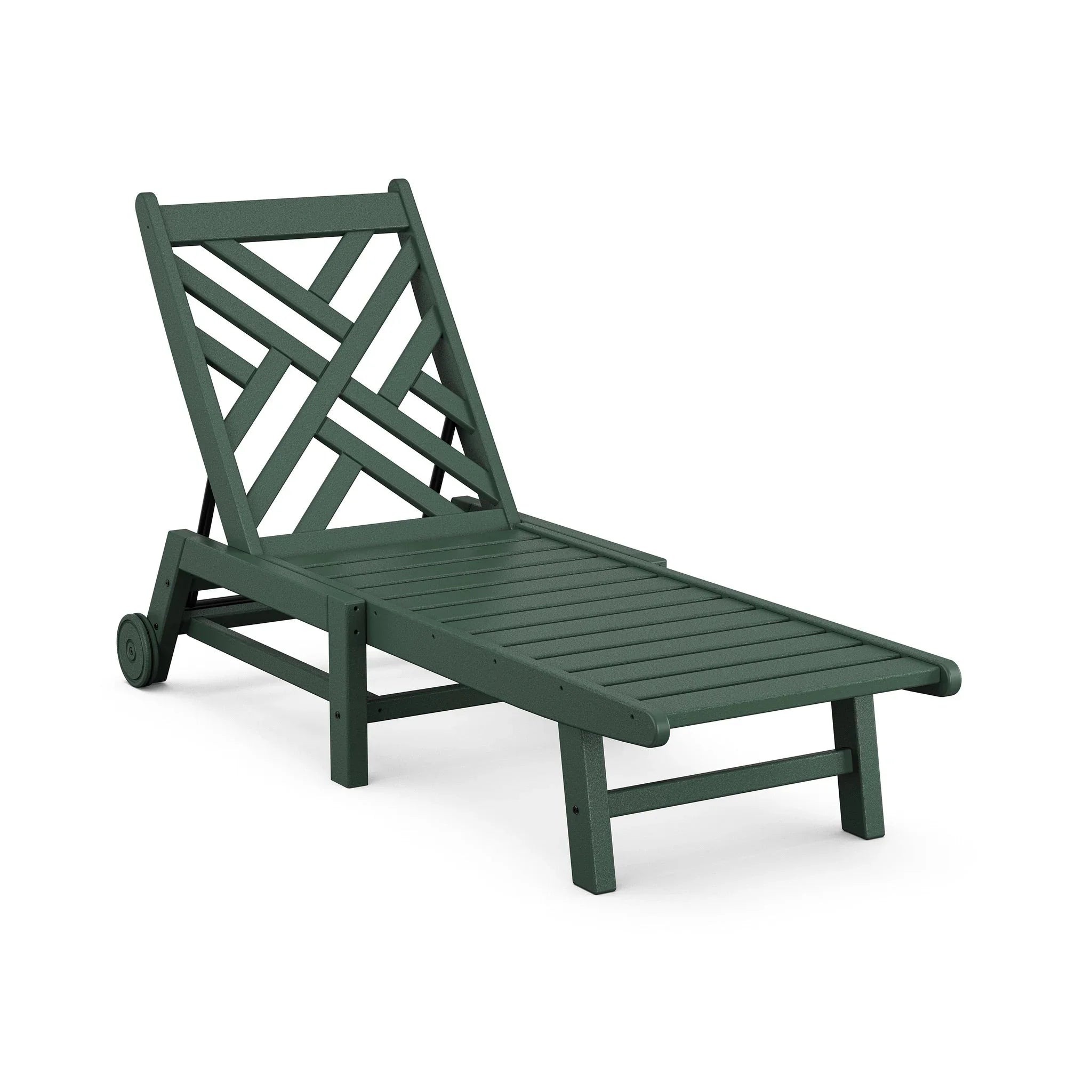 POLYWOOD Chippendale Armless Chaise Lounge 3