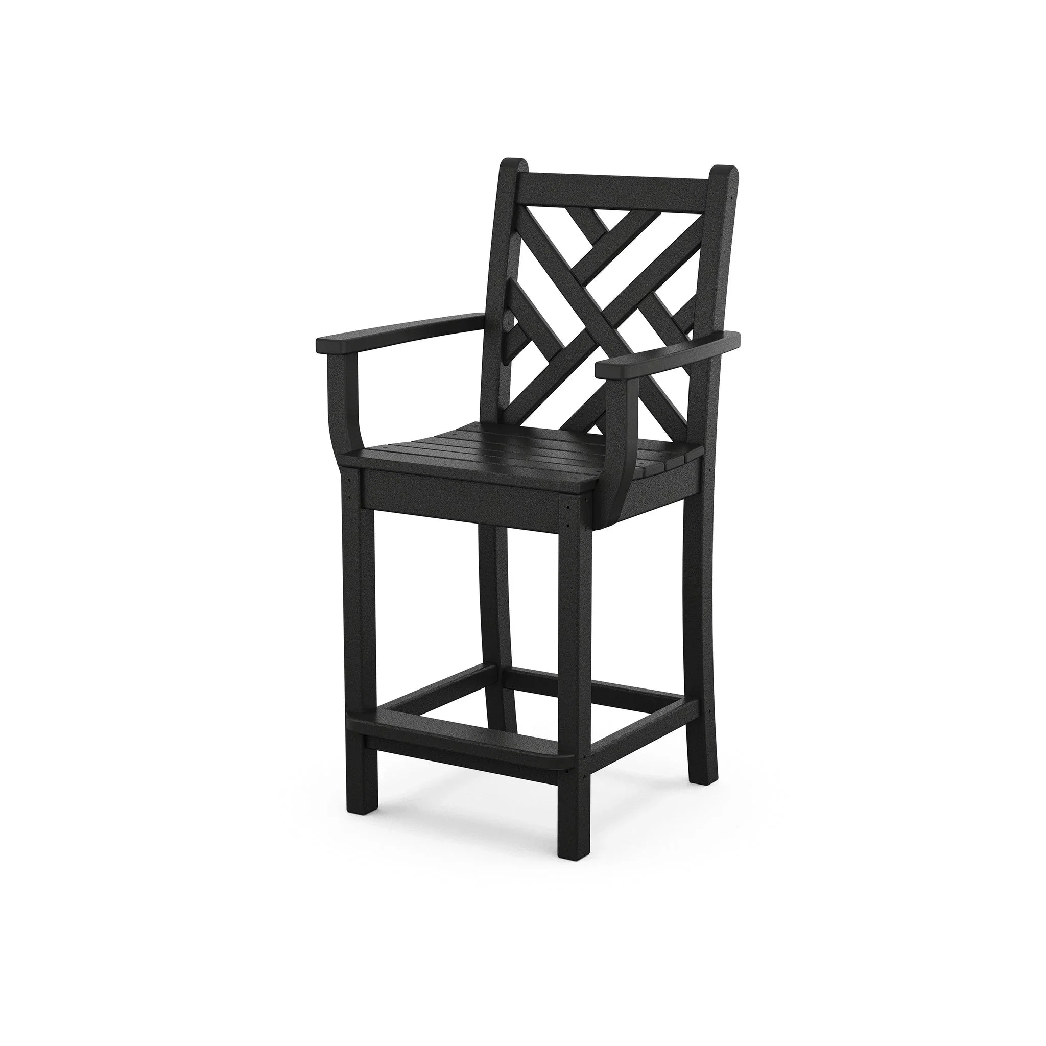 POLYWOOD Chippendale Counter Arm Chair 1