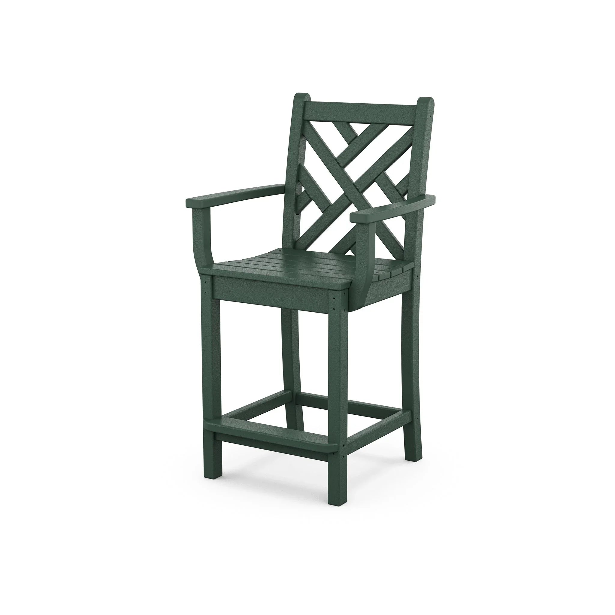 POLYWOOD Chippendale Counter Arm Chair 3