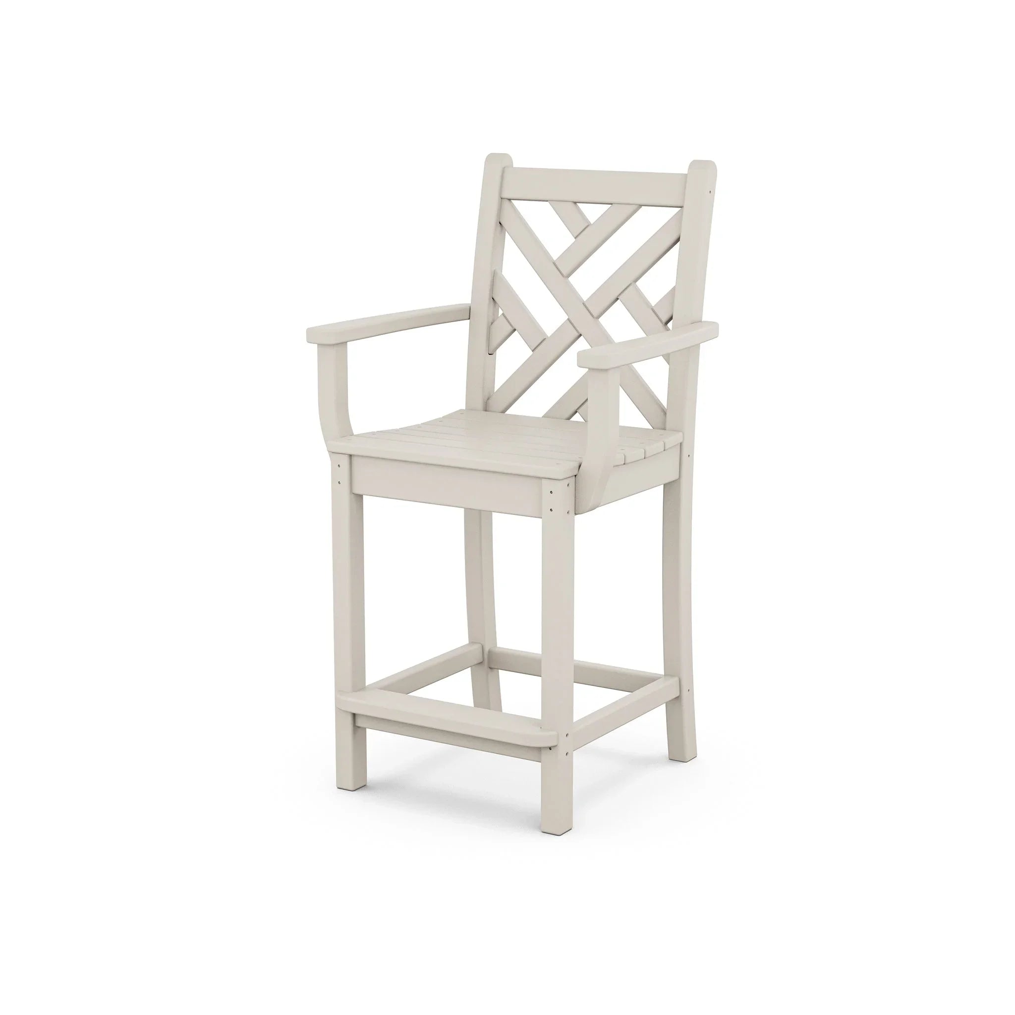 POLYWOOD Chippendale Counter Arm Chair 7
