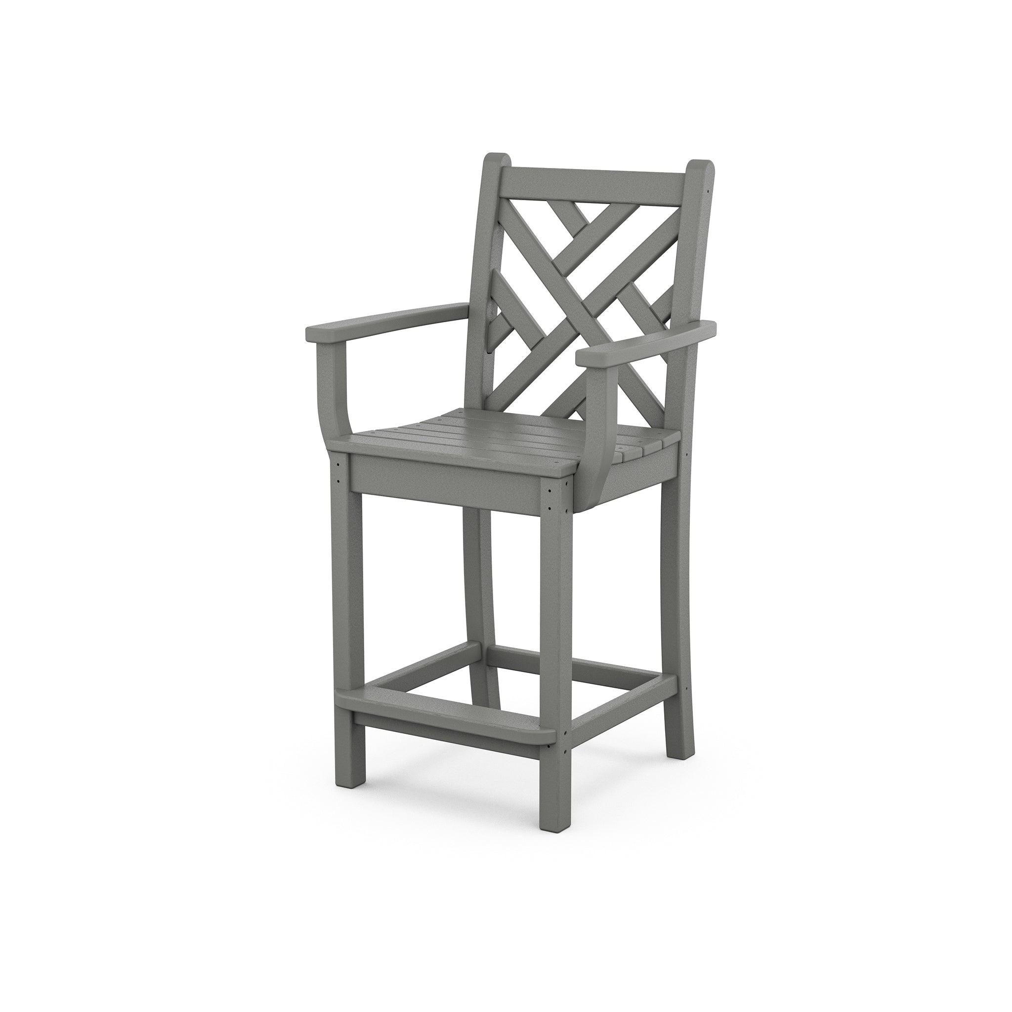 POLYWOOD Chippendale Counter Arm Chair 2