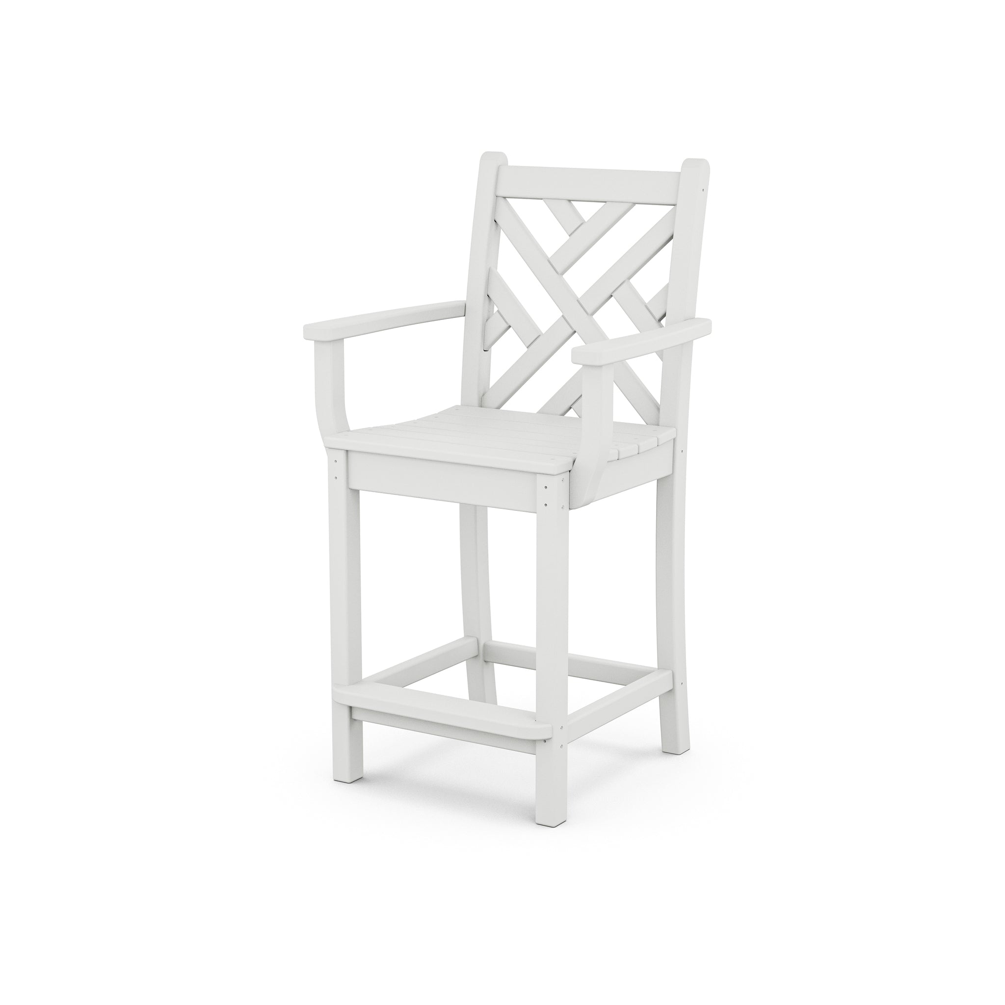 POLYWOOD Chippendale Counter Arm Chair 6