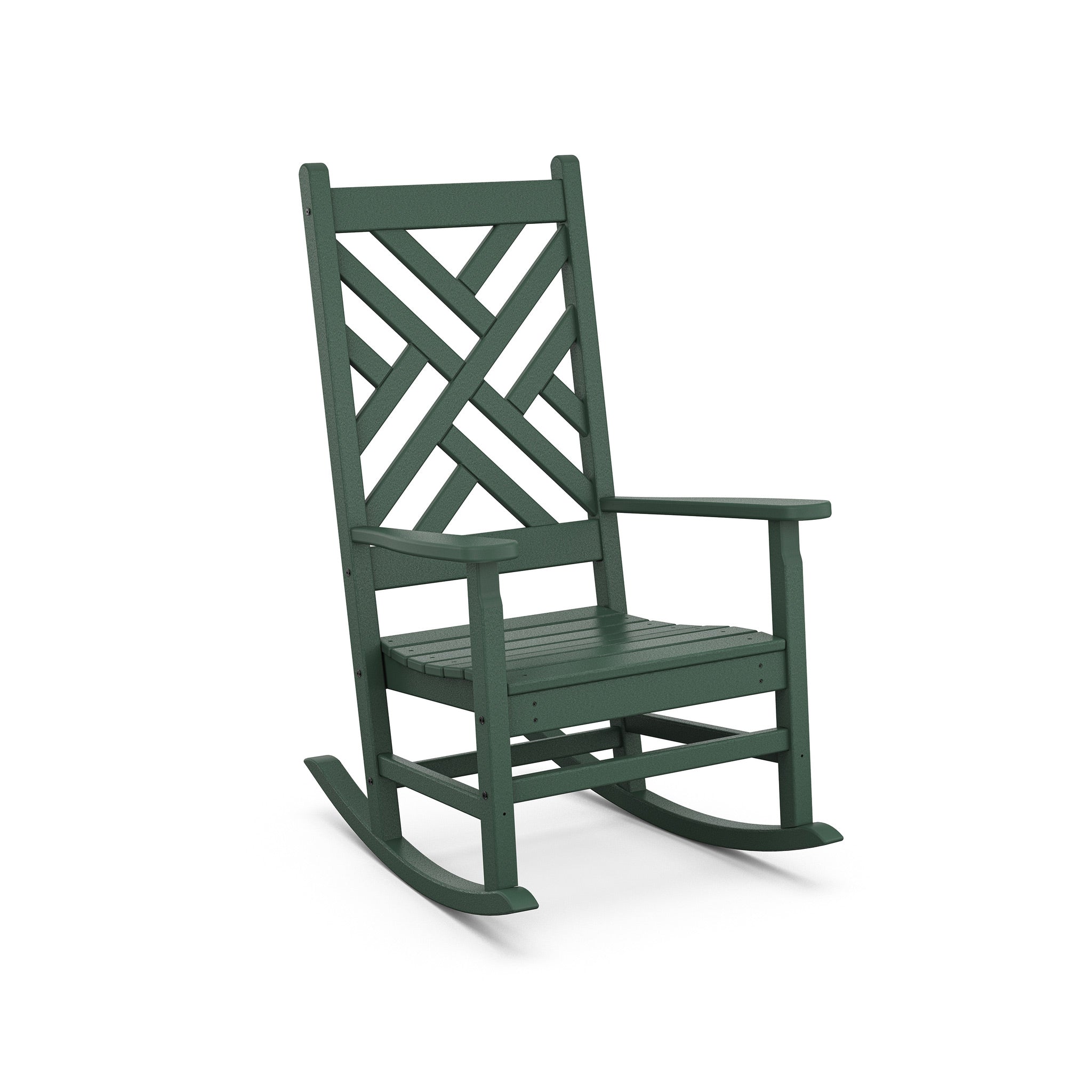 POLYWOOD Chippendale Porch Rocking Chair 3