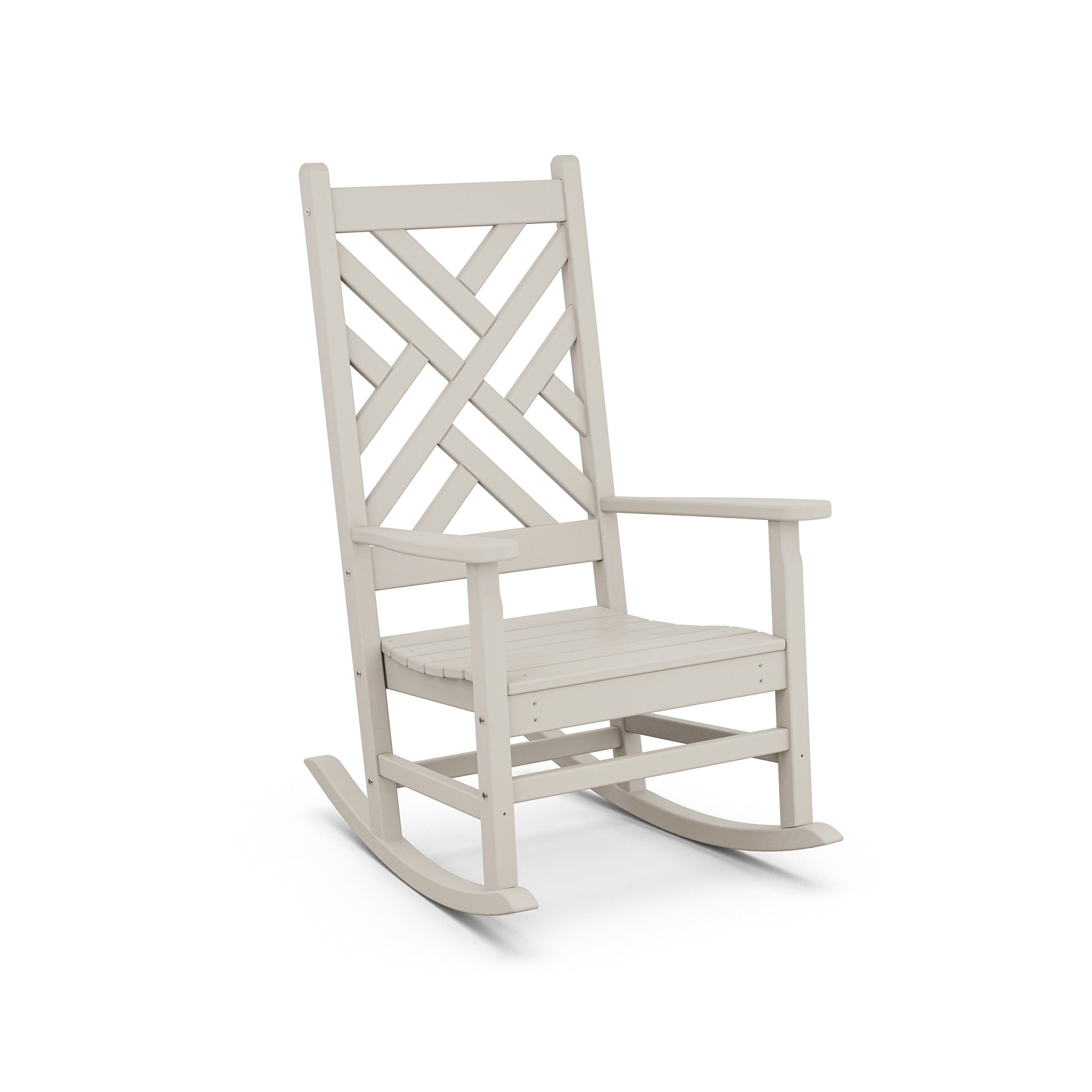 POLYWOOD Chippendale Porch Rocking Chair 7