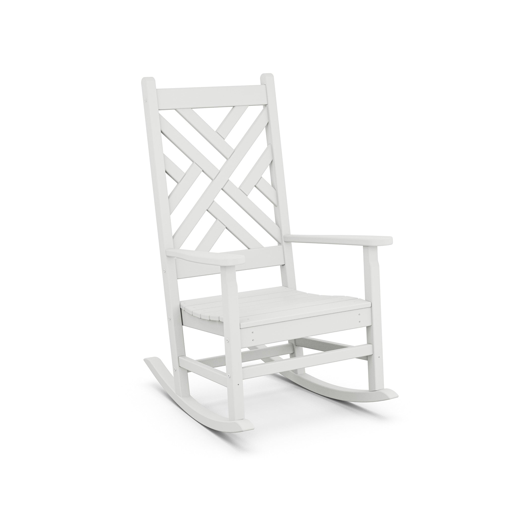 POLYWOOD Chippendale Porch Rocking Chair 6