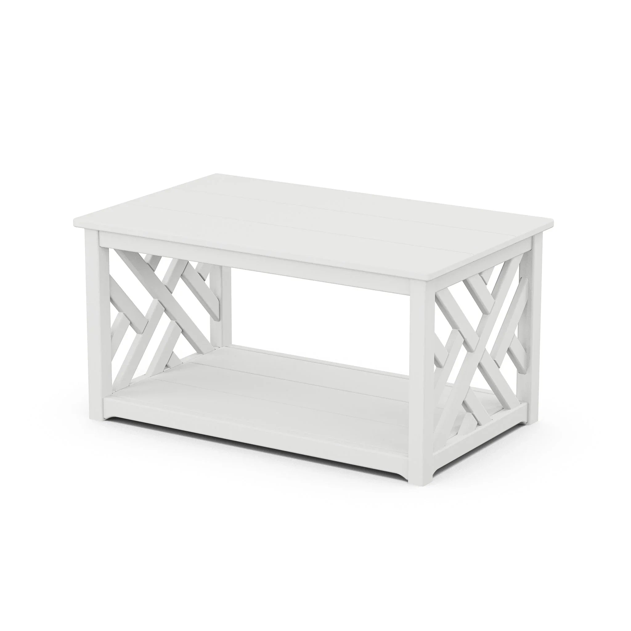 POLYWOOD Chippendale Rectangular Coffee Table 6