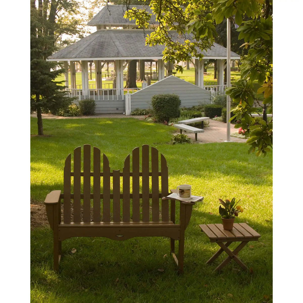 Classic Adirondack 48" Loveseat Bench 11